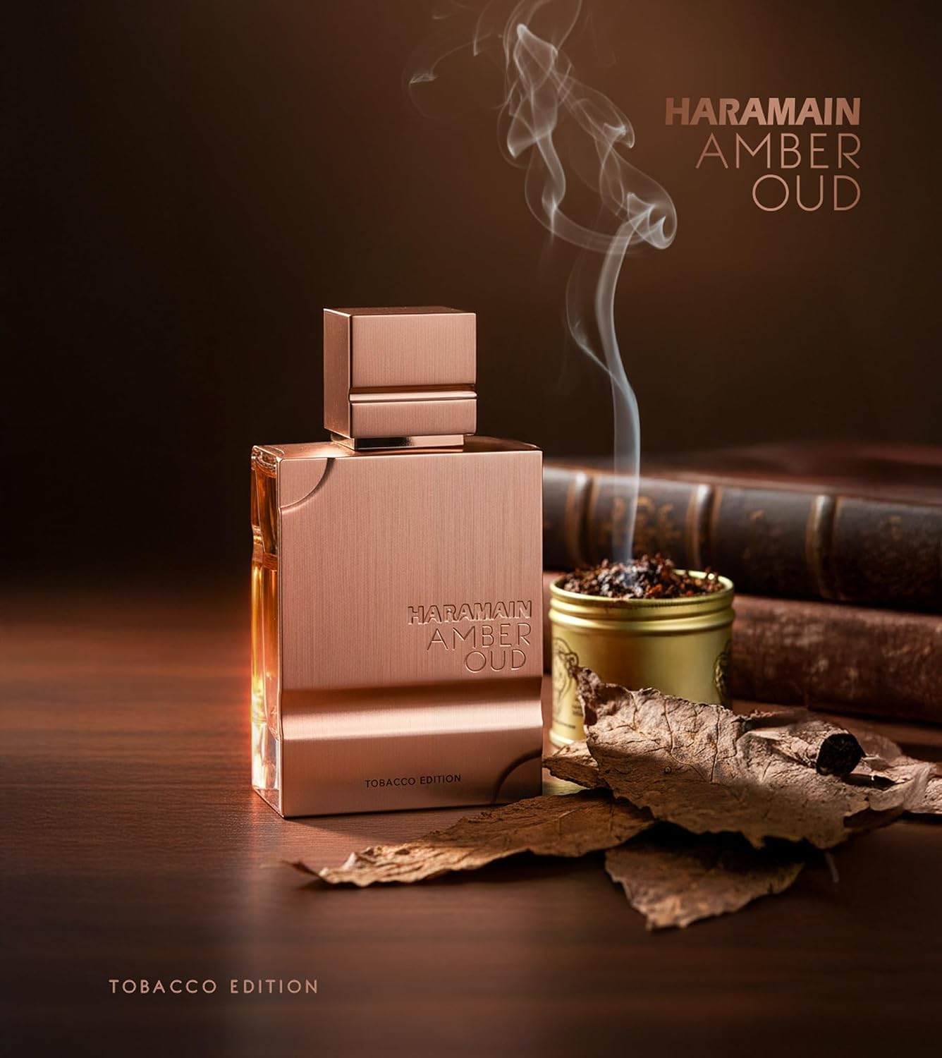 Al Haramain Amber Oud Tobacco Edition for Unisex - Arabian Perfume for Women & Men - Long Lasting Fragrance with Notes of Tobacco Leaf, Cinnamon