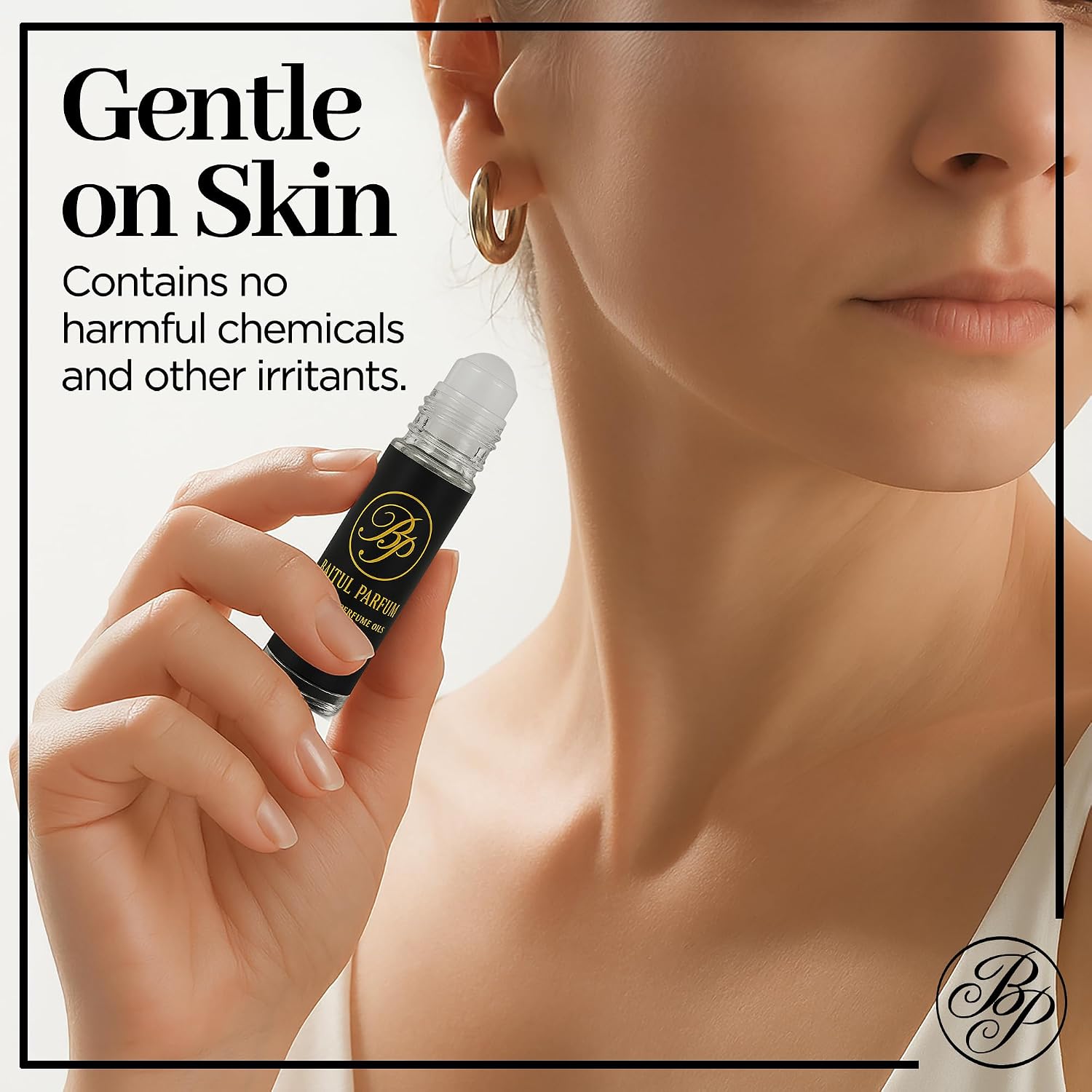 Comparable to White Linen Alcohol-Free Fragrance - 8ml Travel Size Perfume Oil in Glass Bottle, Perfume Oil Roll On Rollerball for On the Go Use