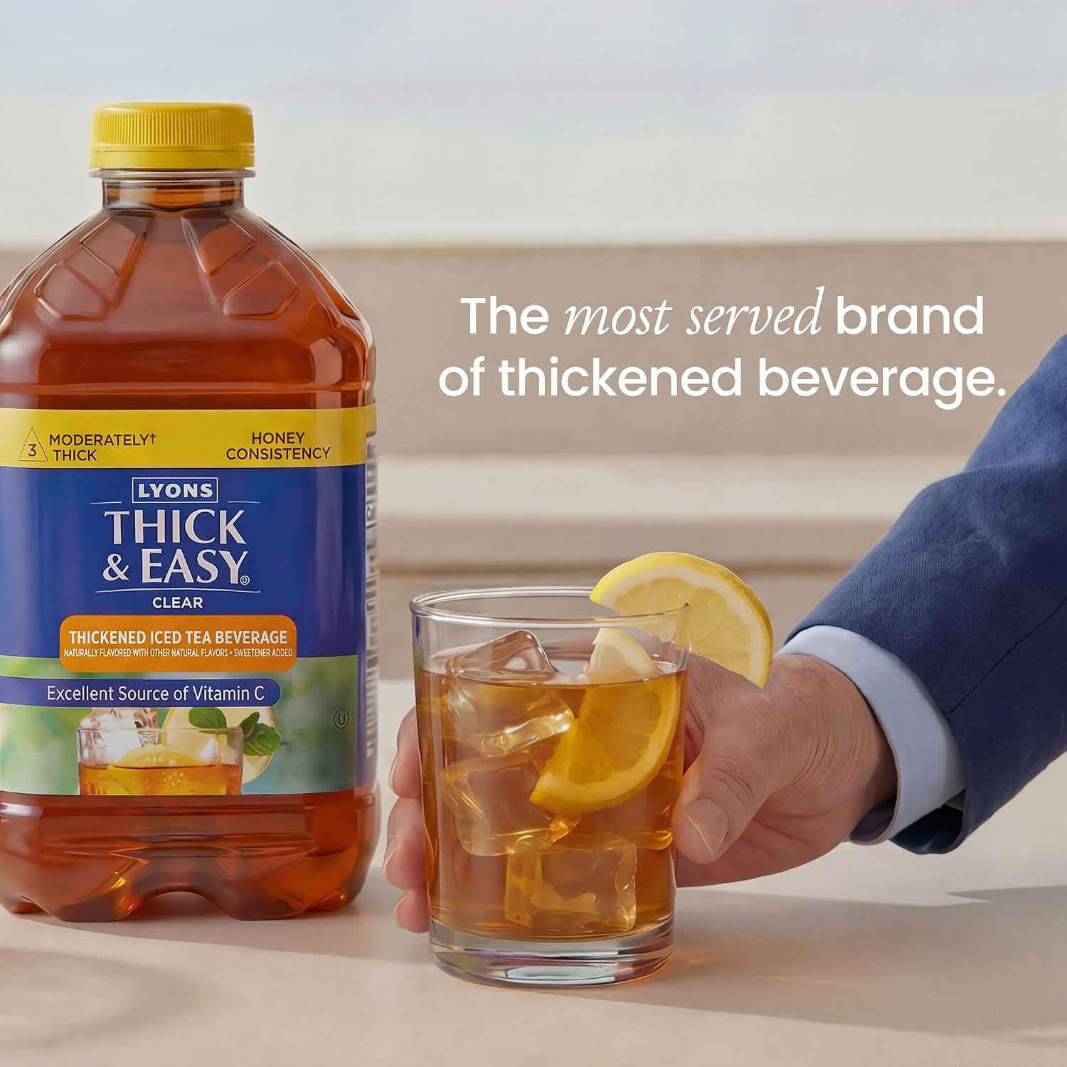 Thick & Easy Thickened Orange Juice, IDDSI Level 3 Ready-to-Drink Thickened Beverage for Swallowing Support, Moderately Thick Honey Consistency, 4 fl oz Cups - 24 Pack | IDDSI Level 3, Ready-to-Drink, Beverage for Swallowing Support, Moderately Thick Hon…