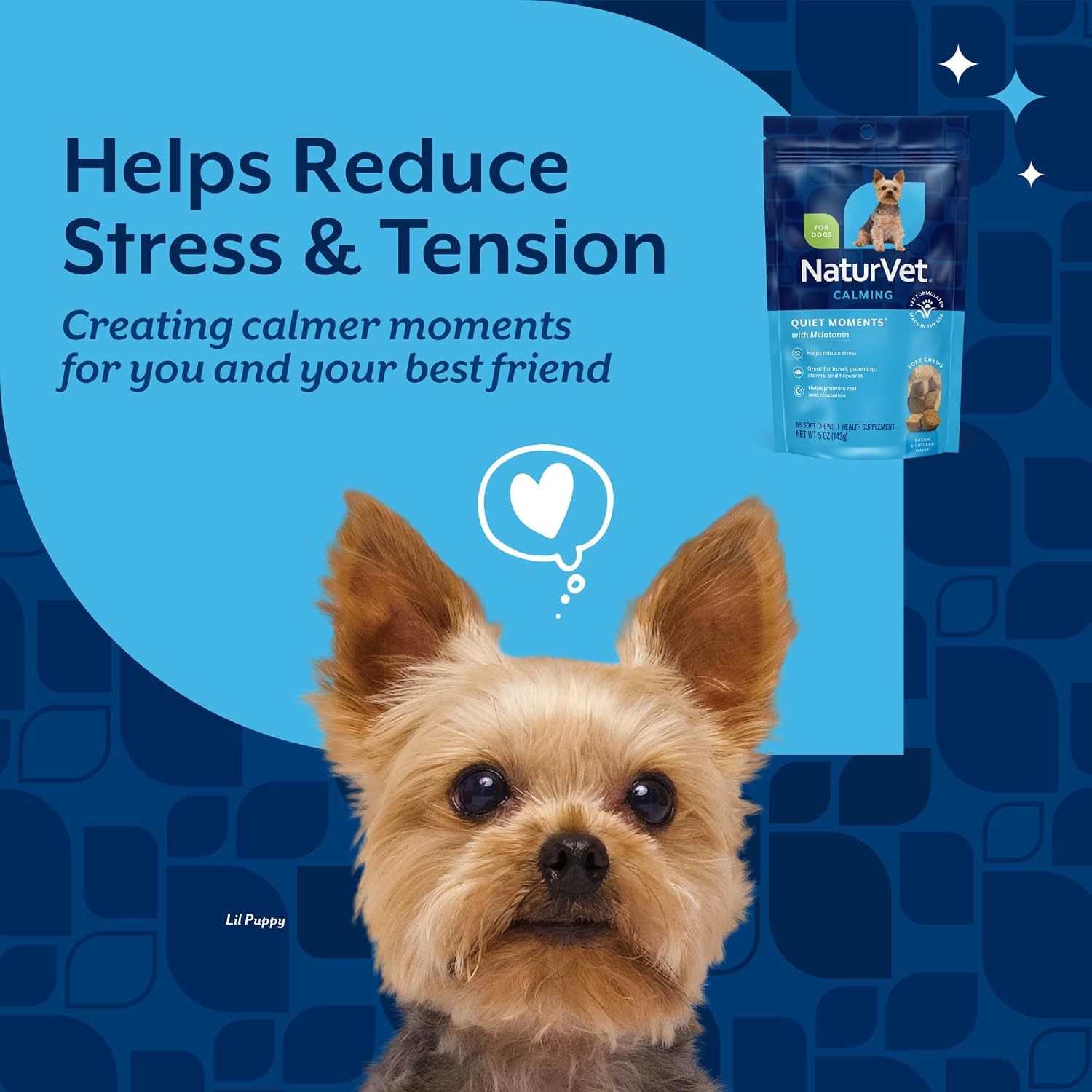 NaturVet Quiet Moments Calming Drops for Cats & Dogs - 2 Oz