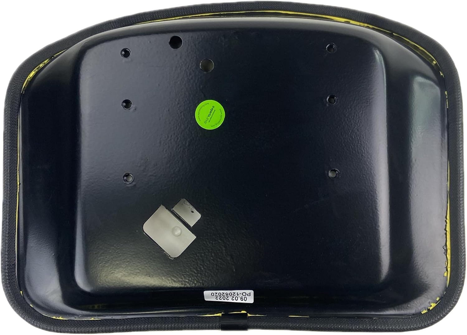 E-TY15862 Seat, Yellow 8-1/4" Low Back for John Deere 111H, 112L, 116, 116H, 130, 160, 165, 170, 175, 180, 185, SX75, SX95