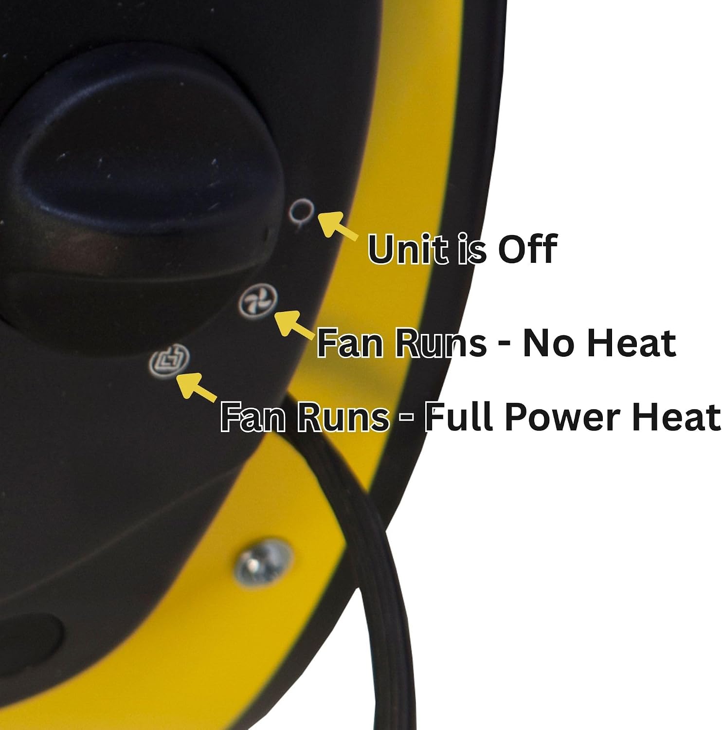 Dura Heat Electric Forced Air Heater, 5, 120 BTU- EUH1500 | Workspace Heater, Steel Body, Thermostat, Heats up to 250 sq ft, Overheat Shut Off