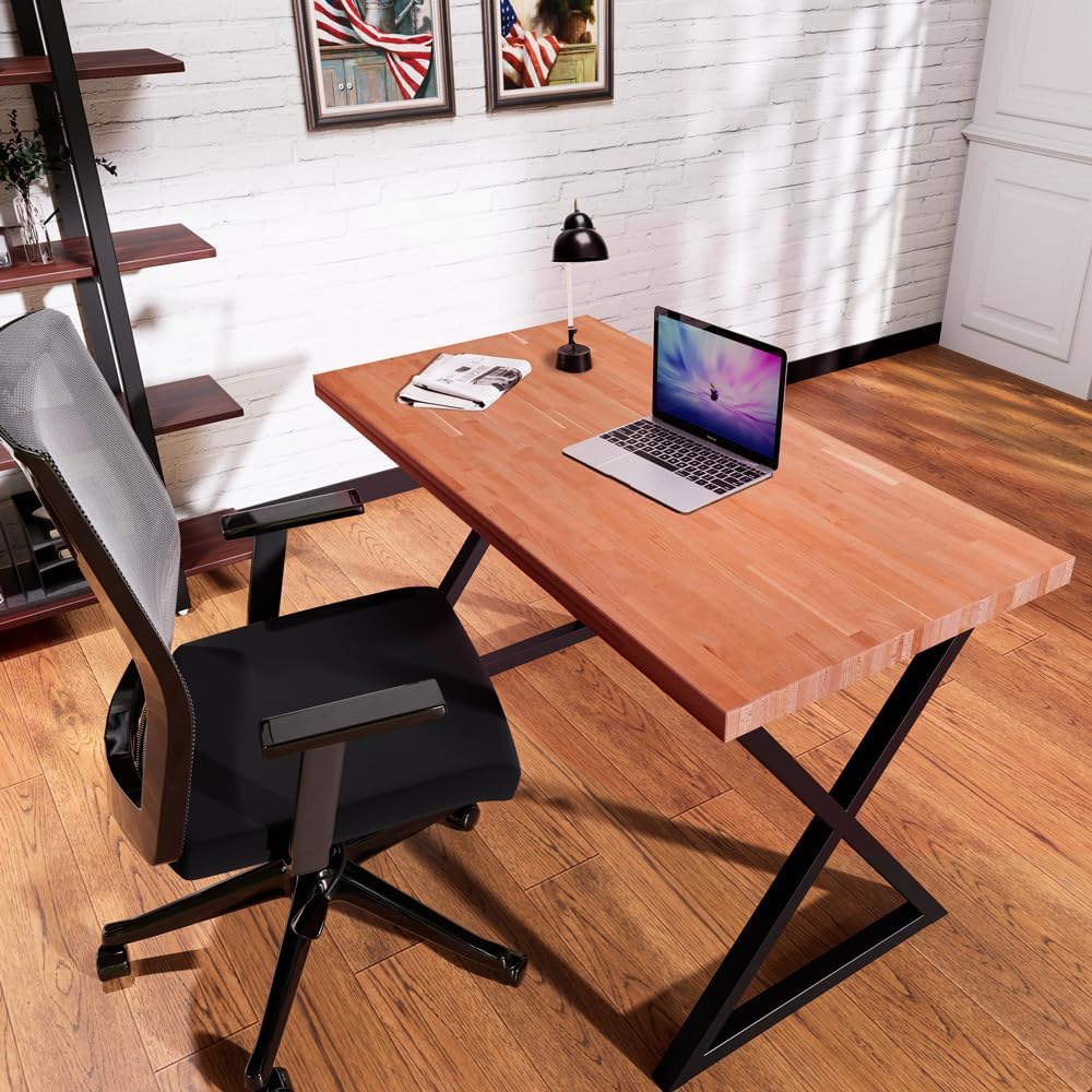 Butcher Block Counter Top, USA Grown Cherry Solid Hardwood Countertop, Wood Slabs for Kitchen, Reversible, Both Side Polished