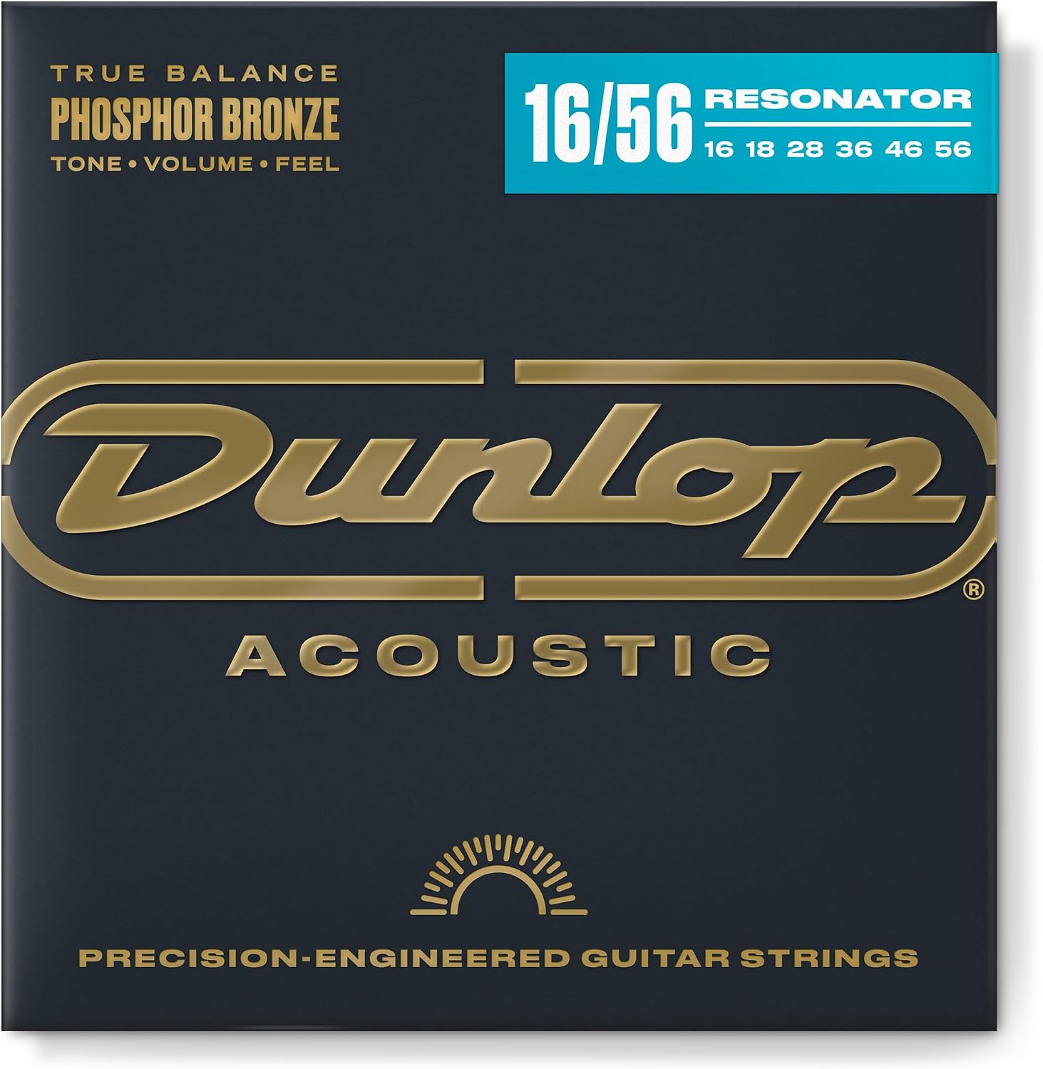 Jim Dunlop Phosphor Bronze 16-56 Resonator Strings