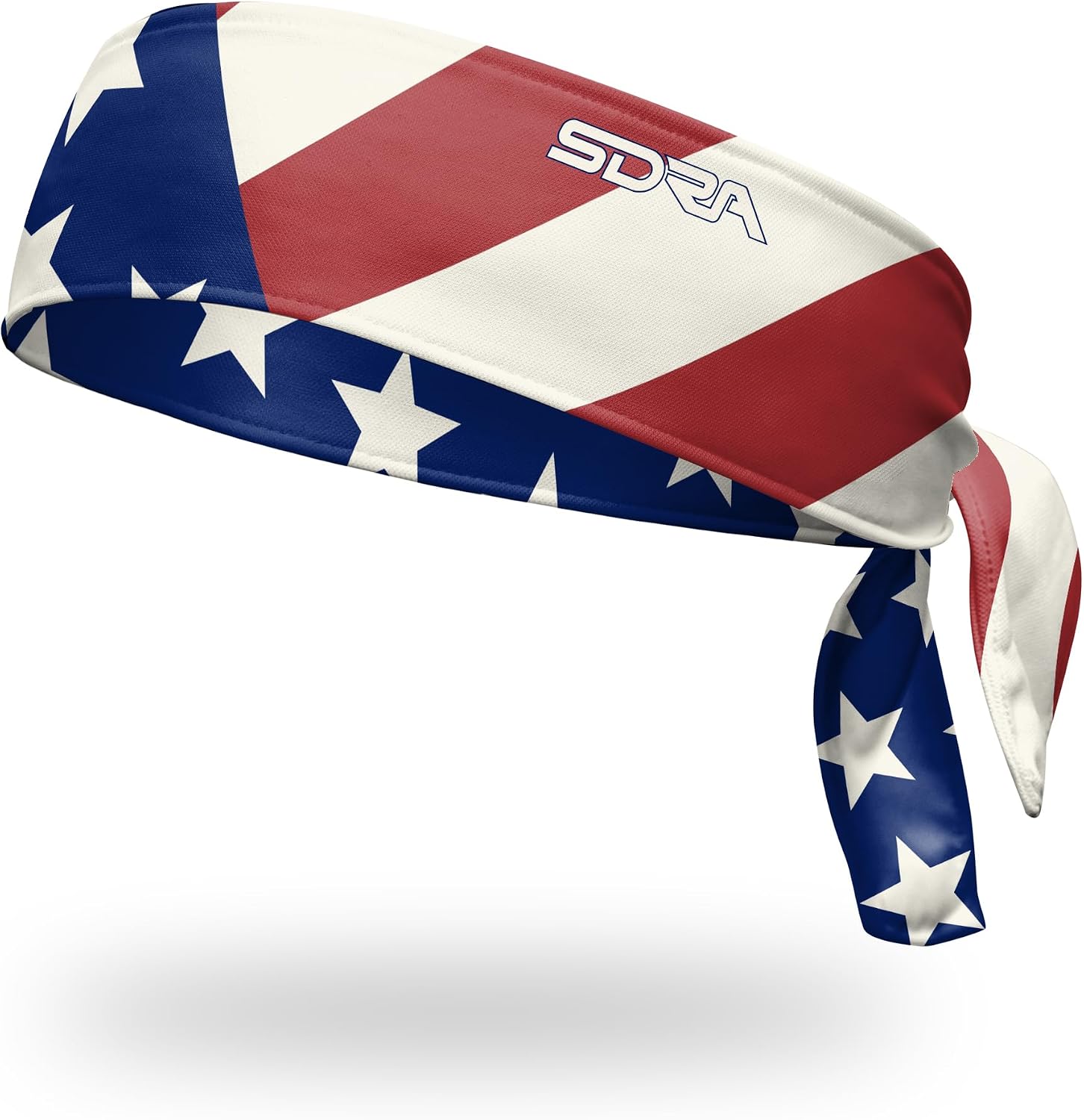 Suddora Country Flag Tie Headband with National Flag, Breathable Sweatband for National Sports Events, Non-Slip Fabric Sweatband for Soccer, Tennis