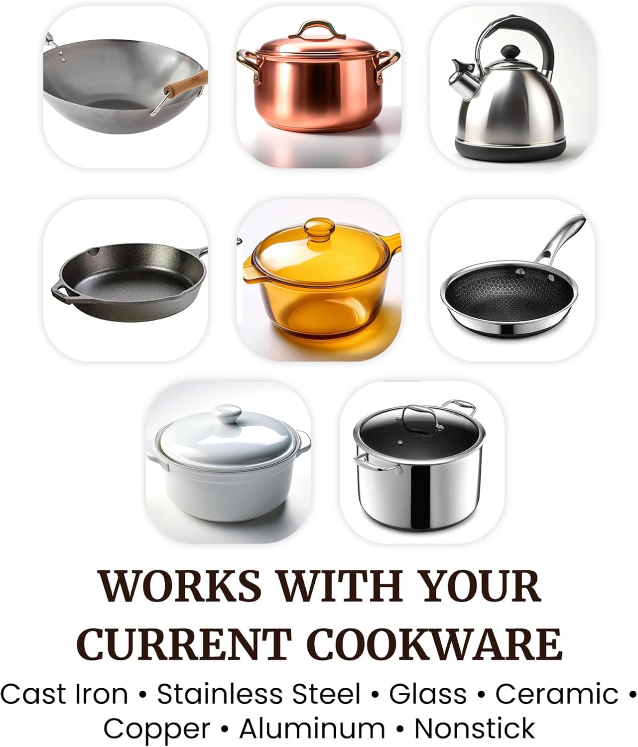 Elite Gourmet Electric Burner, 1000W Cast Iron Hot Plate, 7 Heat Settings
