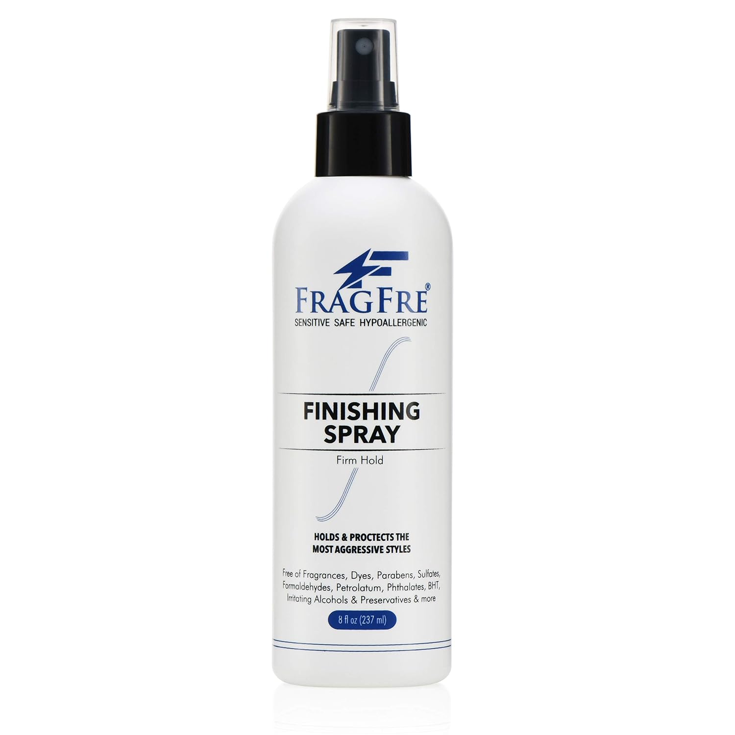 Firm Hold Hair Finishing Spray, Sensitive Skin, 8 Fl Oz, 1-Pack