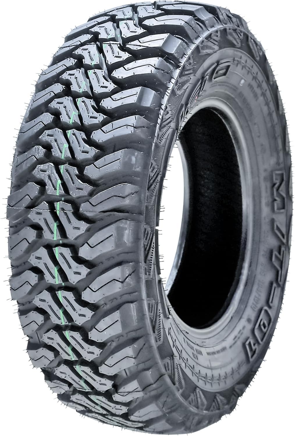 Accelera M/T-01 Mud Off-Road Light Truck Radial Tire-LT235/75R15 235/75/15 235/75-15 104/101Q Load Range C LRC 6-Ply BSW Black Side Wall