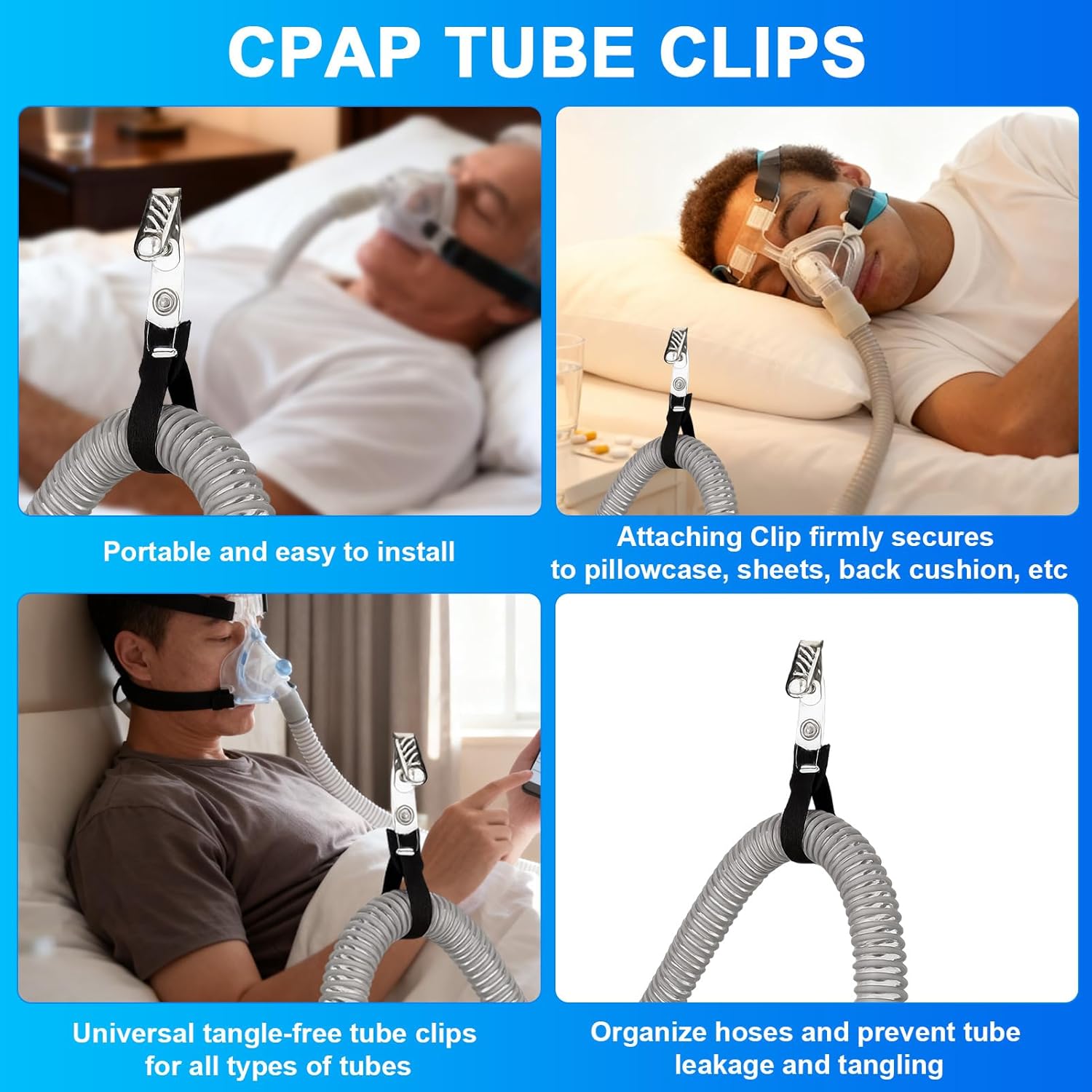 Cleaning Brush Kit for CPAP Mask, Standard 15mm-22mm Hose