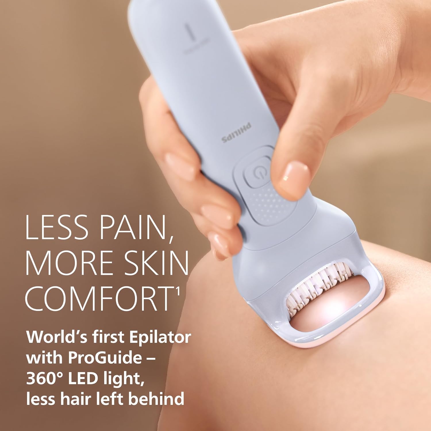 Philips Epilator Series 8000 for Women, with 3 Accessories, BRE700/04