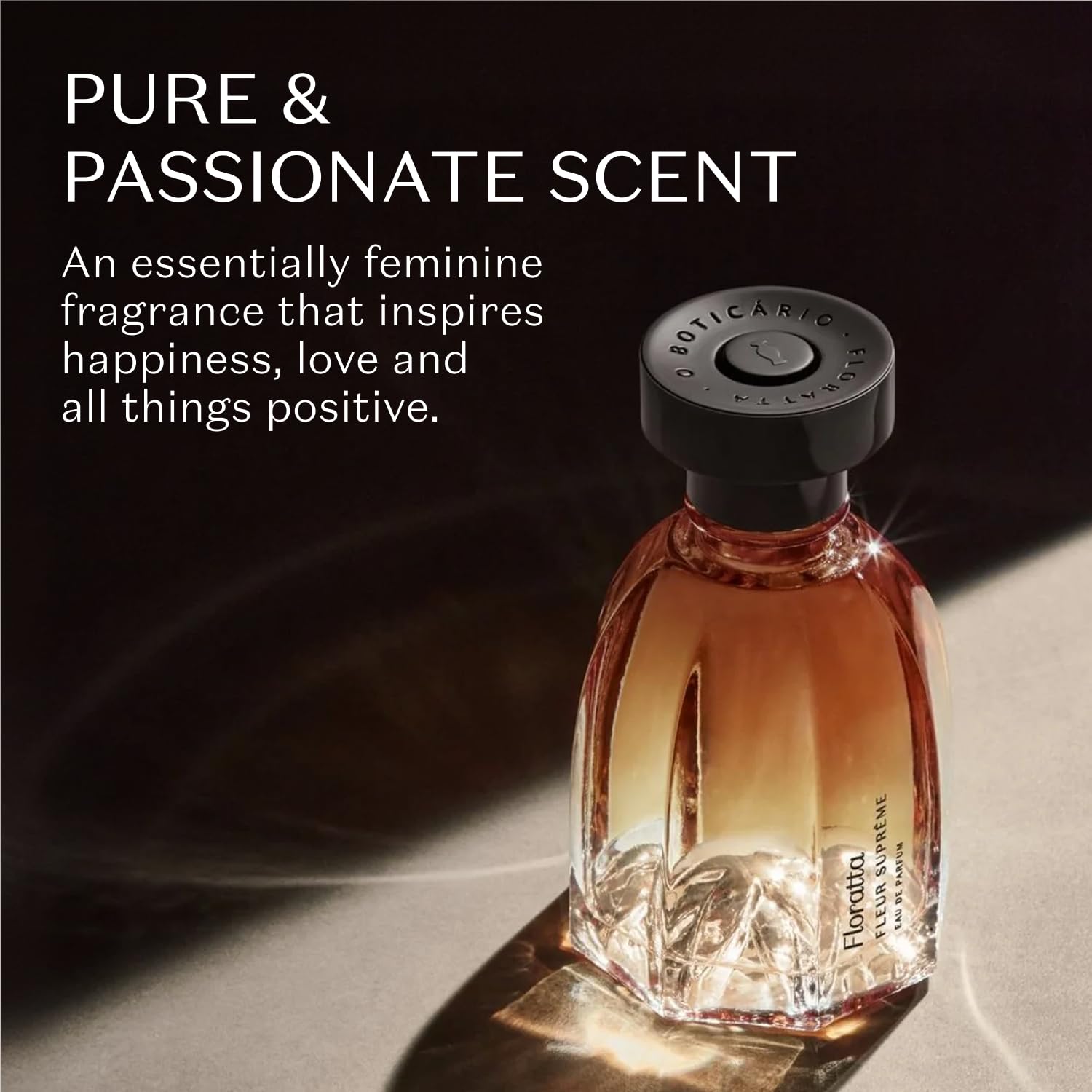 O Boticário Floratta Rose Eau de Toilette - Classic Floral Fragrance for Women - Fresh Gardenia & Romantic Rose - Long Lasting Everyday Womens Perfume - Cruelty-Free & Vegan - 2.5 oz (75 ml) | Classic fresh gardenia and romantic rose scent profile. Light…