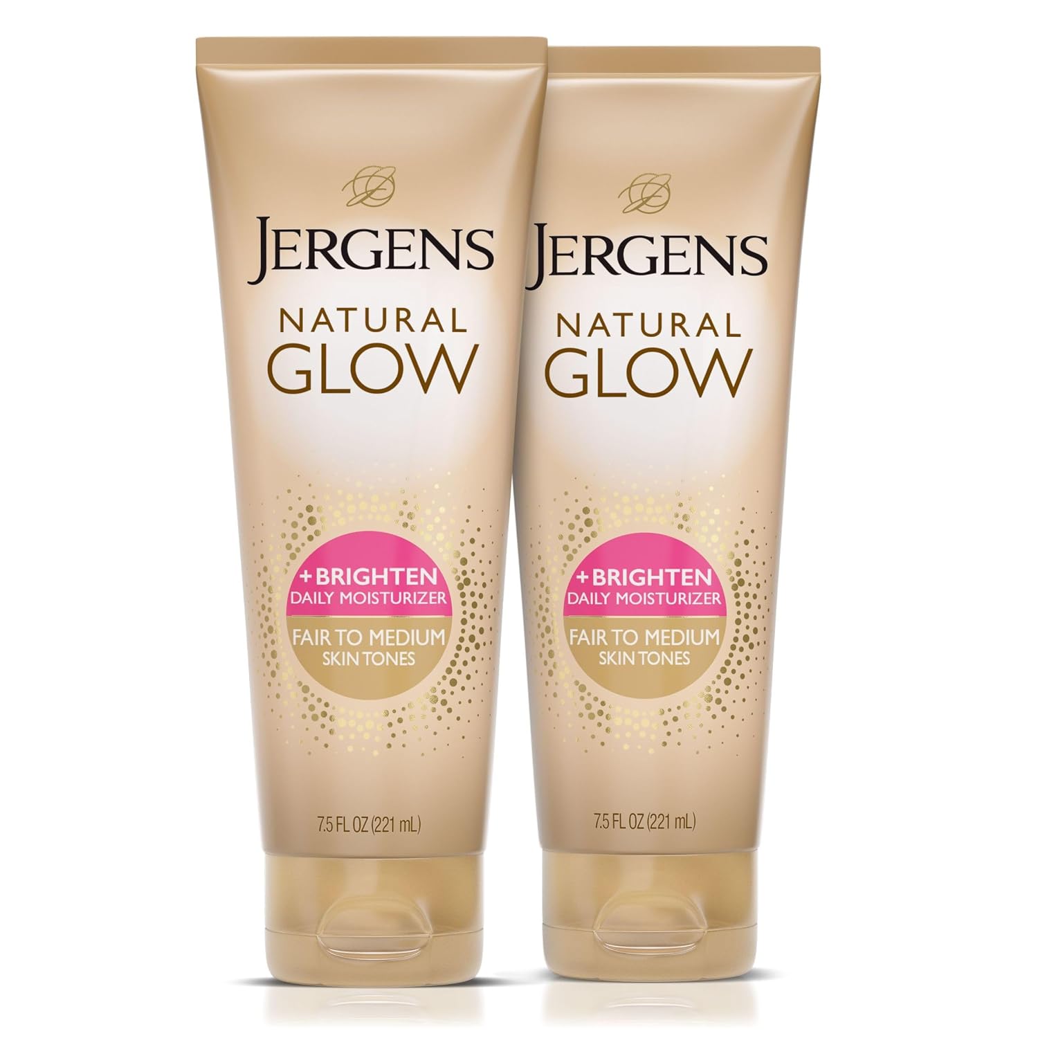 Jergens Natural Glow Self Tanner Body Lotion, Sunless Tanning, Medium to Deep Skin Tone, Daily Moisturizer with Coconut Oil, Vitamin E and Antioxidants, 7.5 Oz | Sunless Tanning, Daily Moisturizer, Coconut Oil, Vitamin E & Antioxidants, Gradual Color Dev…