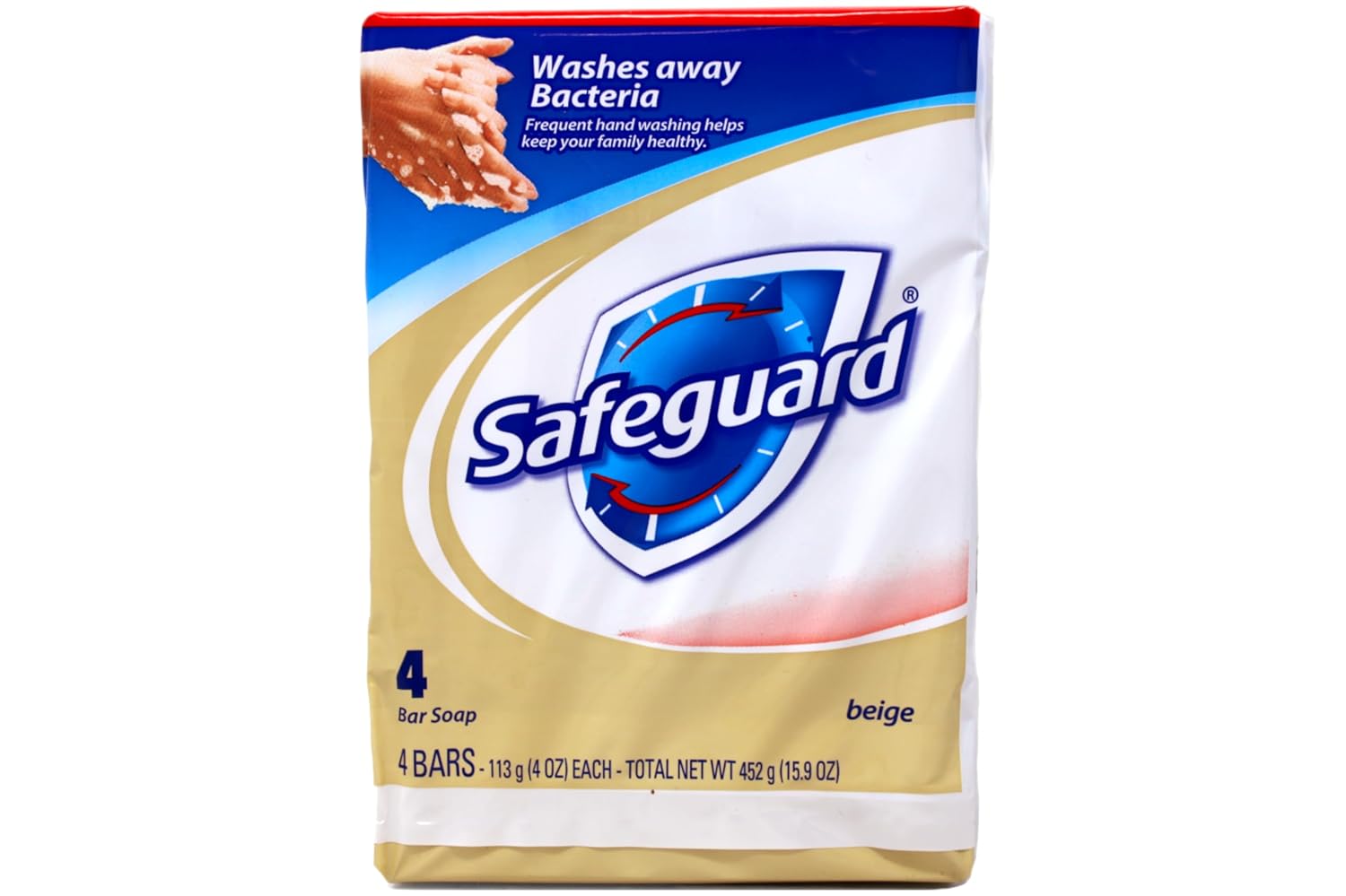 Antibacterial Bath Bar Soap (1 Pack of 4 bars)