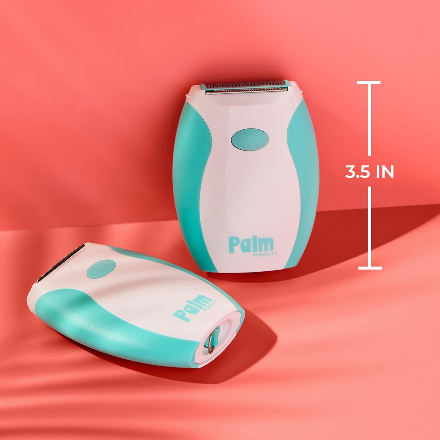 PalmPerfect Electric Shaver for Women, Triple Blade Razor, Wet/Dry