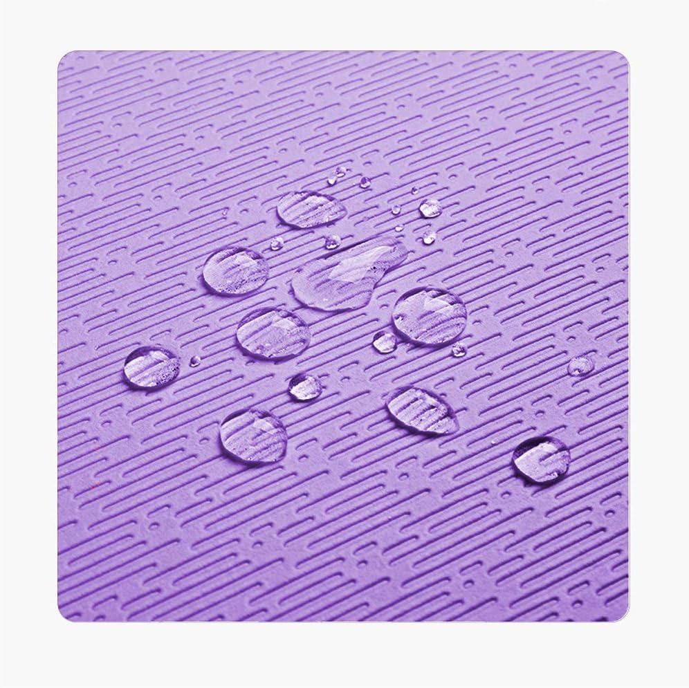 Hatha Yoga Extra Thick TPE Yoga Mat - 72"x 32" Thickness 1/2 Inch -Eco Friendly- With High Density Anti-Tear Exercise Mats For Home Gym Travel &