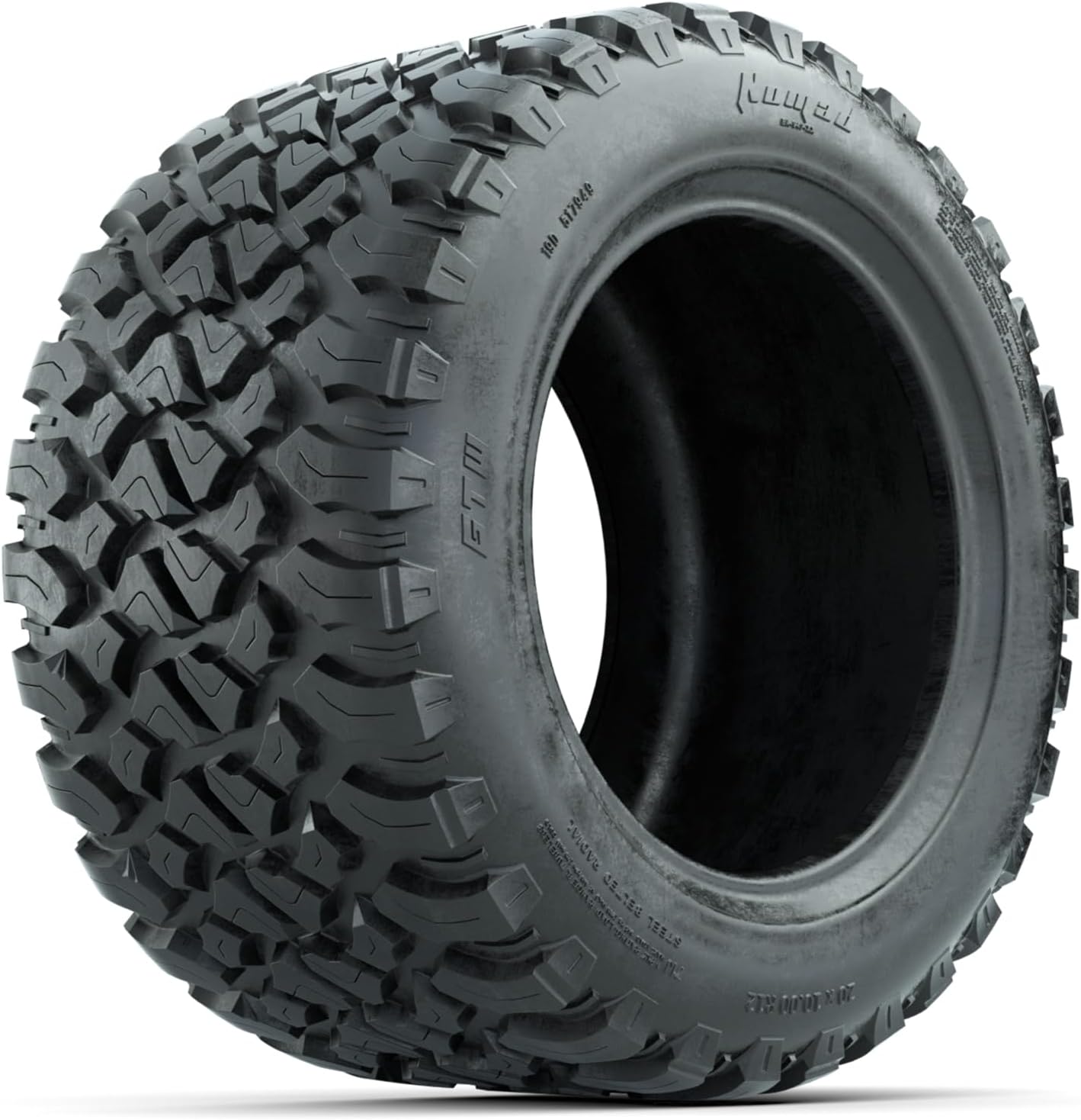 GTW Nomad 22 Inch All Terrain Radial Golf Cart Tire | 22x11-R12 | Steel Belted Radial Construction | Lift Kit Required | Universal Fitment for 12