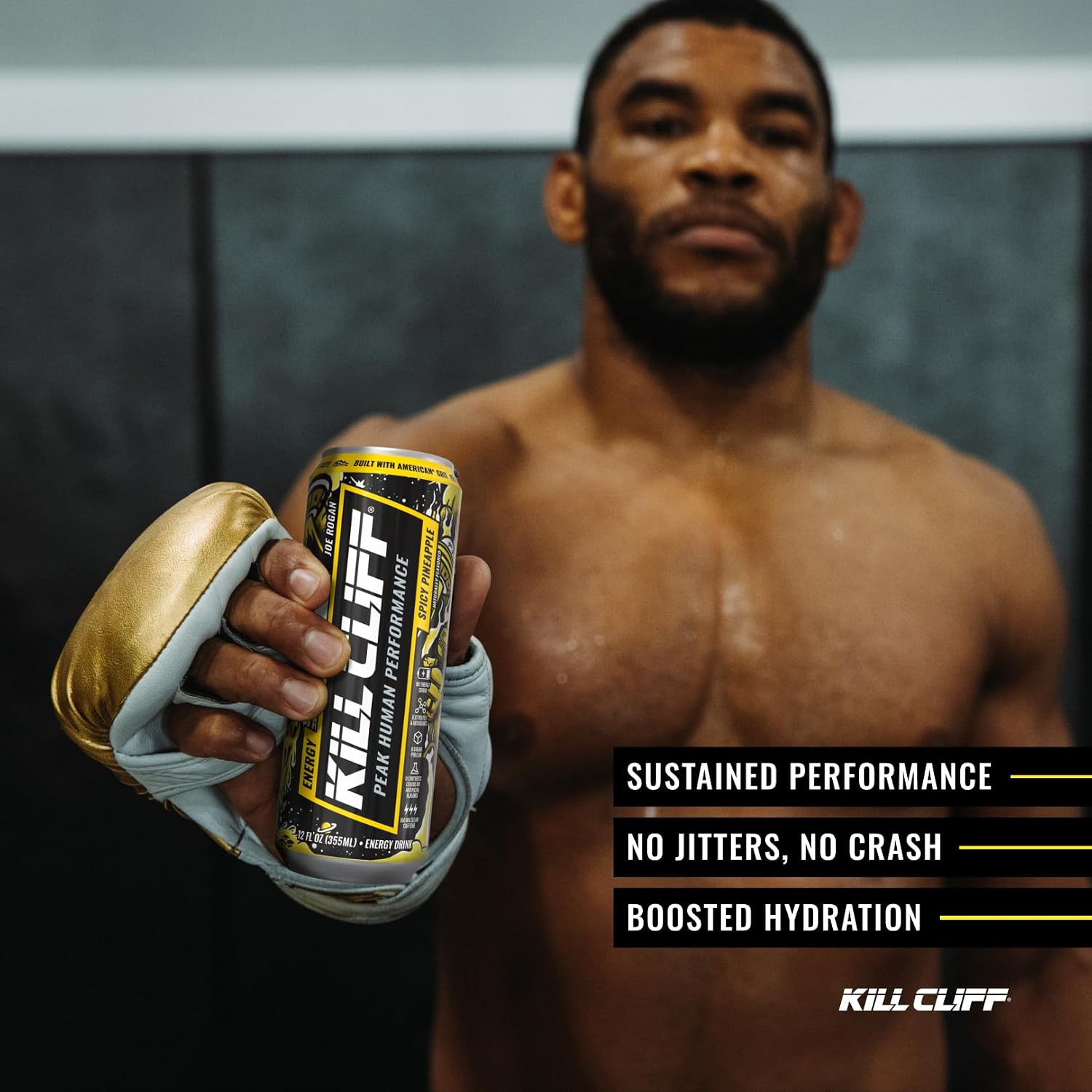 Kill Cliff Energy Drink - Sugar Free - Smashing Citrus 12 oz 12 Pack