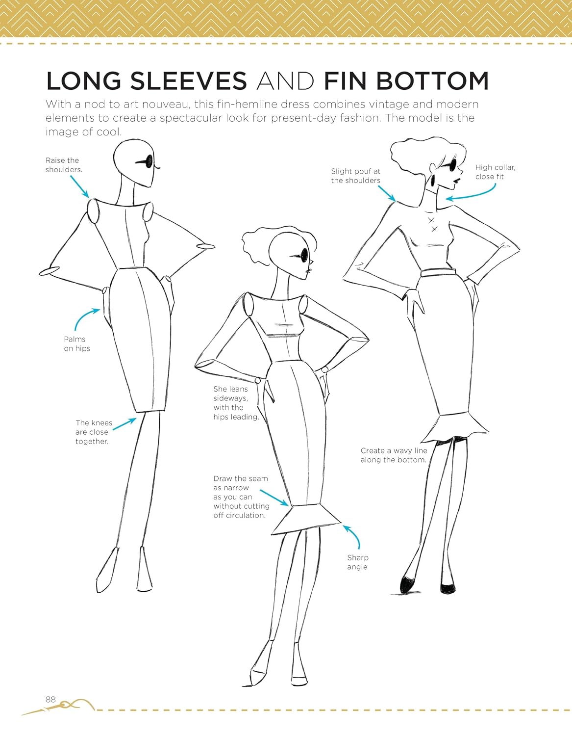 The Beginner's Fashion Design Studio: Easy Templates for Drawing Fashion Favorites