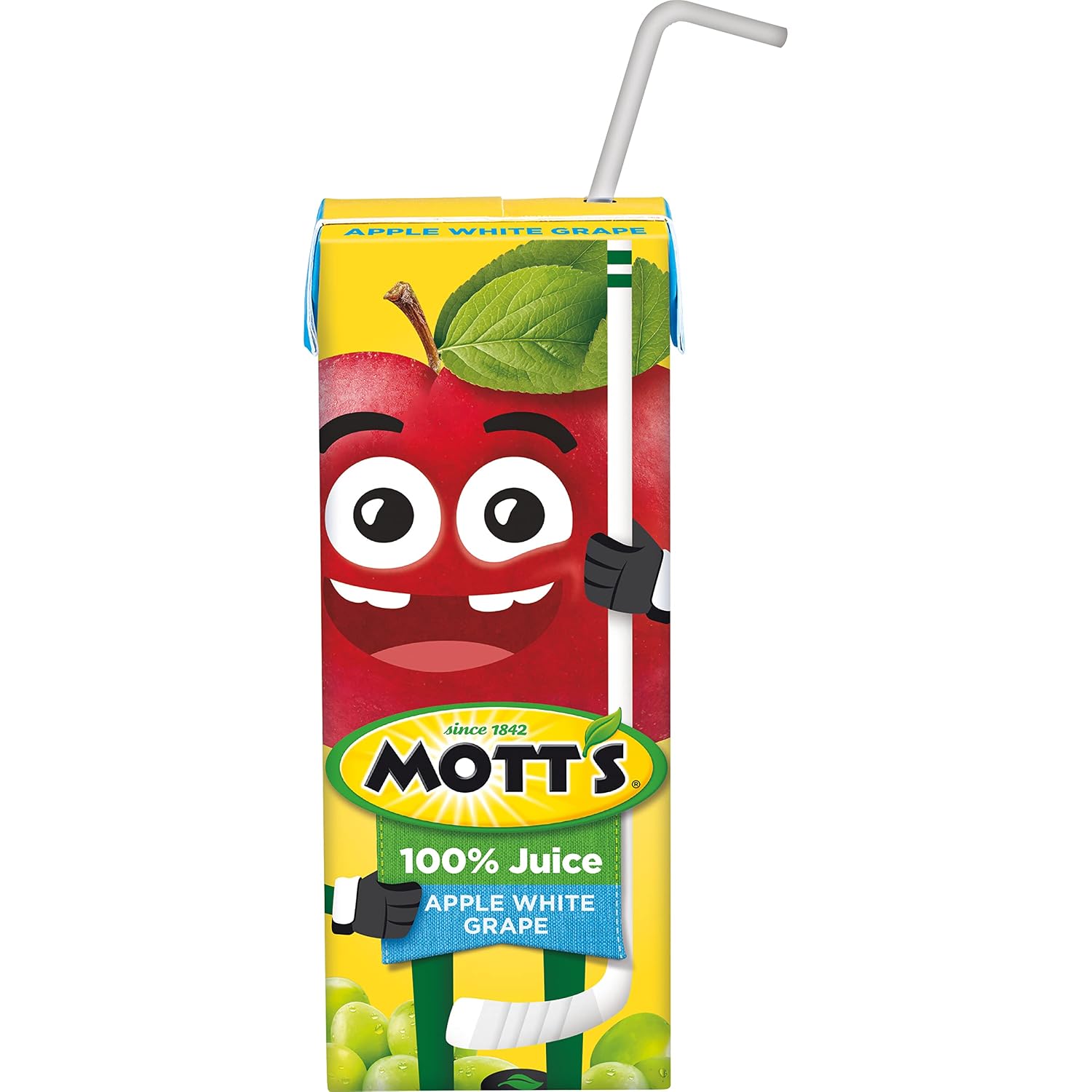 Mott's 100% Original Apple Juice, 6.75 Fl Oz Boxes, 32 Count (4 Packs Of 8), 2 Servings Of Fruit, 100% Fruit Juice, Gluten-free, Caffeine-free, Kosher, Contains No Artificial Colors Or Sweeteners