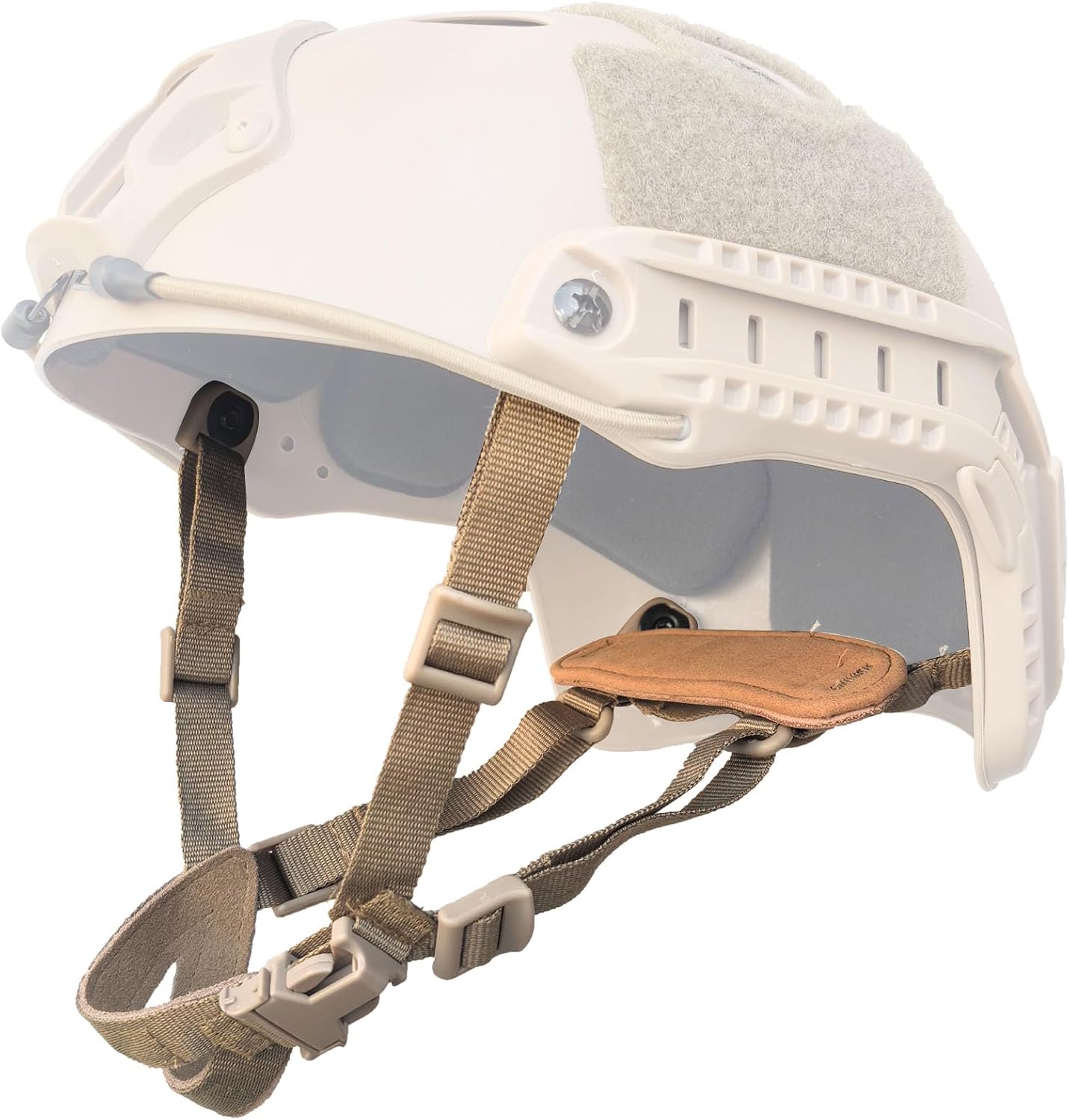 ATAIRSOFT 4 Points Helmet Accessory Retention System Chin Strap with Bolts and Screws for Fast Tactical Airsoft MICH IBH Helmet