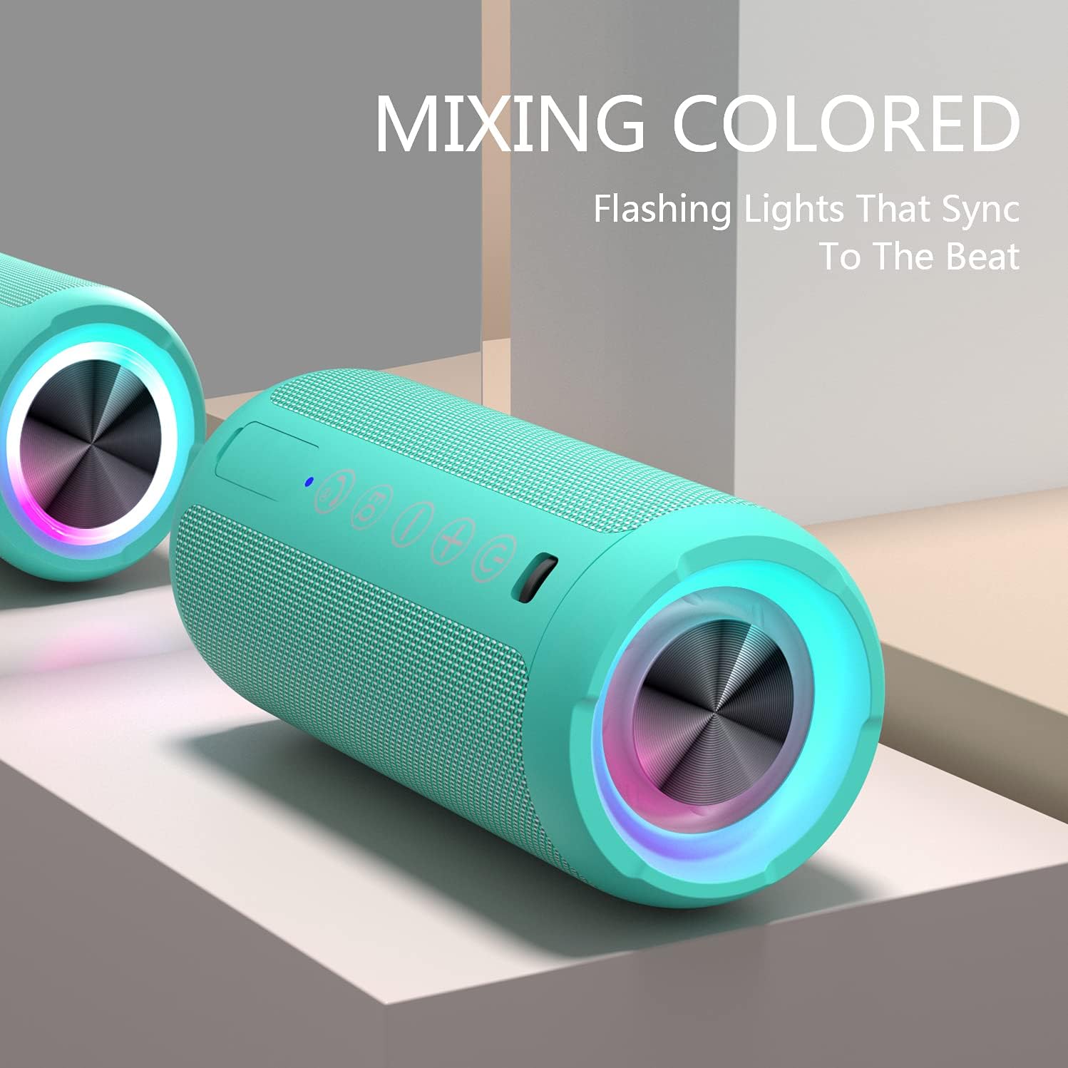Ortizan X10 Portable Bluetooth Speaker (1st Gen), IPX7 Waterproof, Wireless