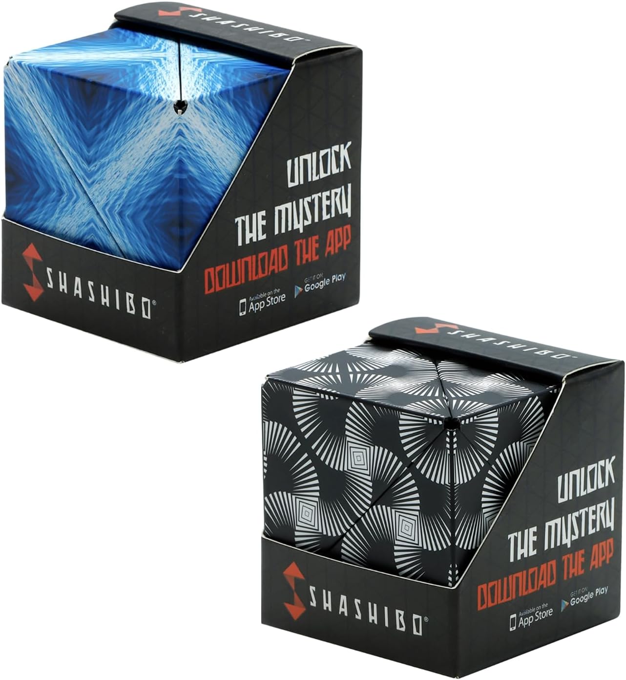 SHASHIBO Bundle of 2 - Blue Planet and Black&White