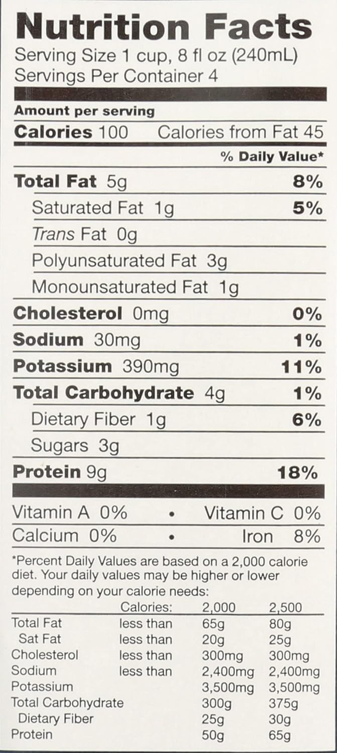 Westsoy, Soy Milk Vanilla Unsweetened Organic, 32 Fl Oz