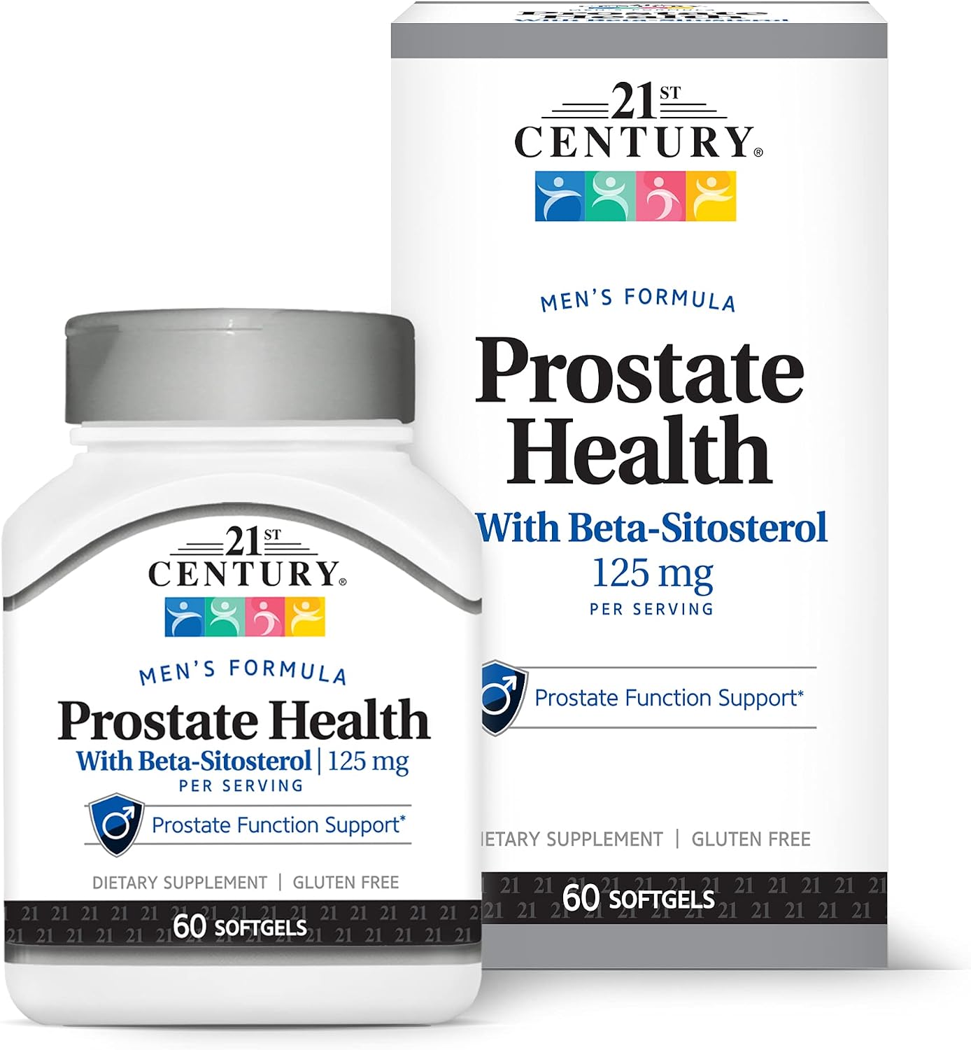 21st Century Prostate Health with Beta-Sitosterol 125mg