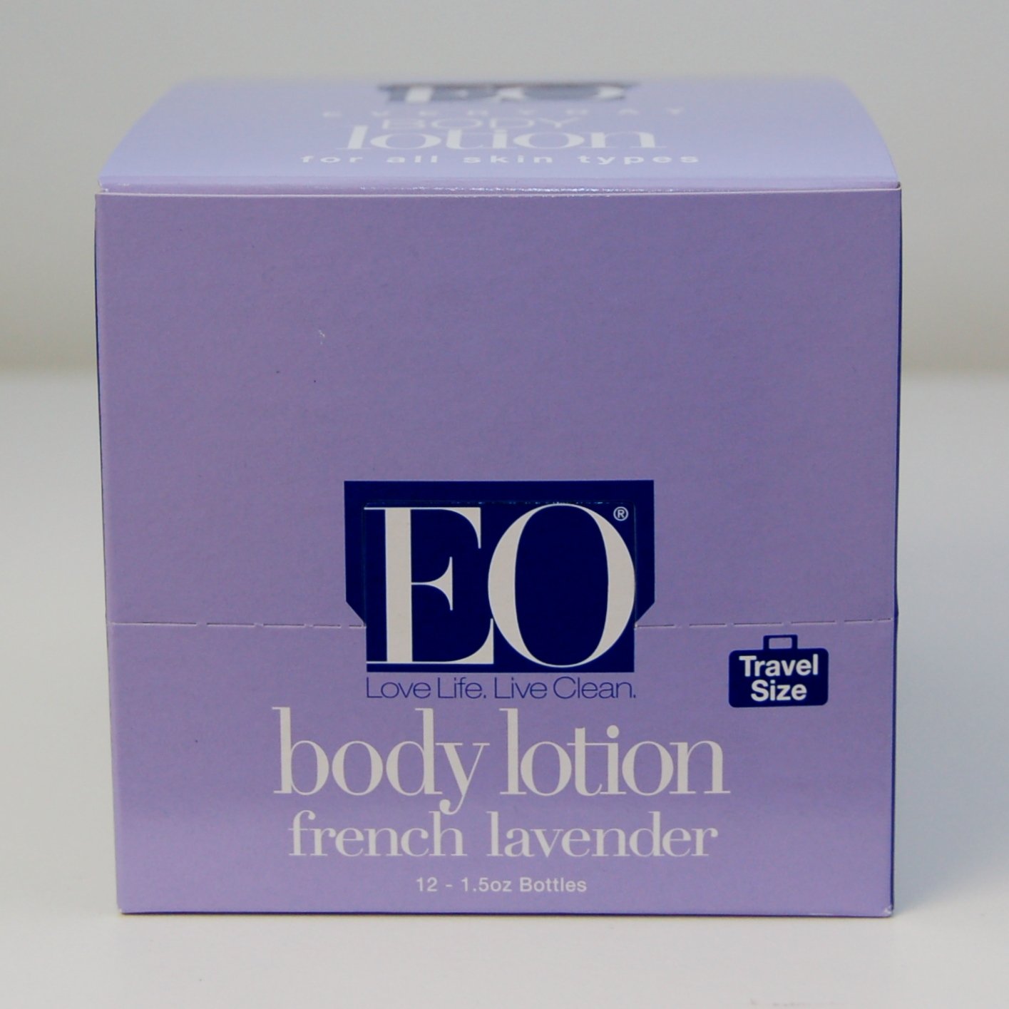 Eo Products Body Lotion,French Lavender, 8 fz, 2 pack