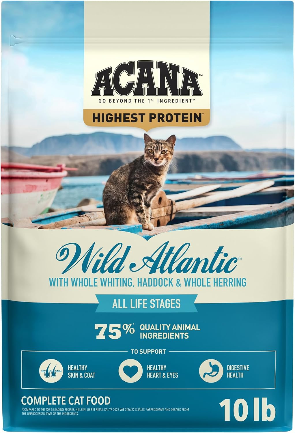 ACANA Grain-Free Dry Cat Food Meadowlands Recipe 4lb Bag