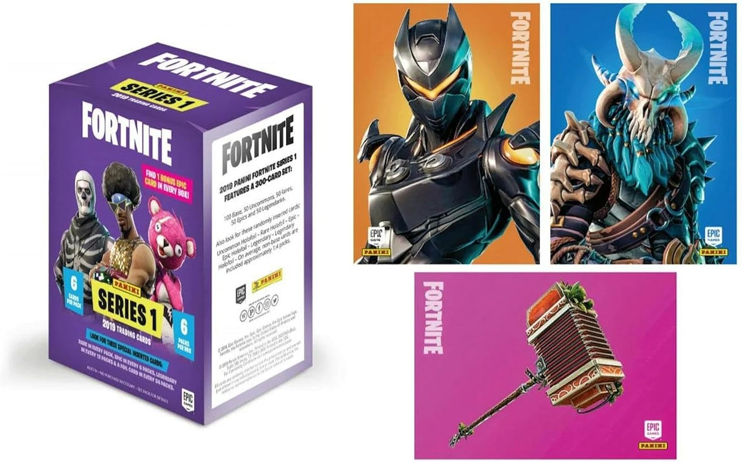 Panini Series 1 2019 Trading Cards, Fortnite