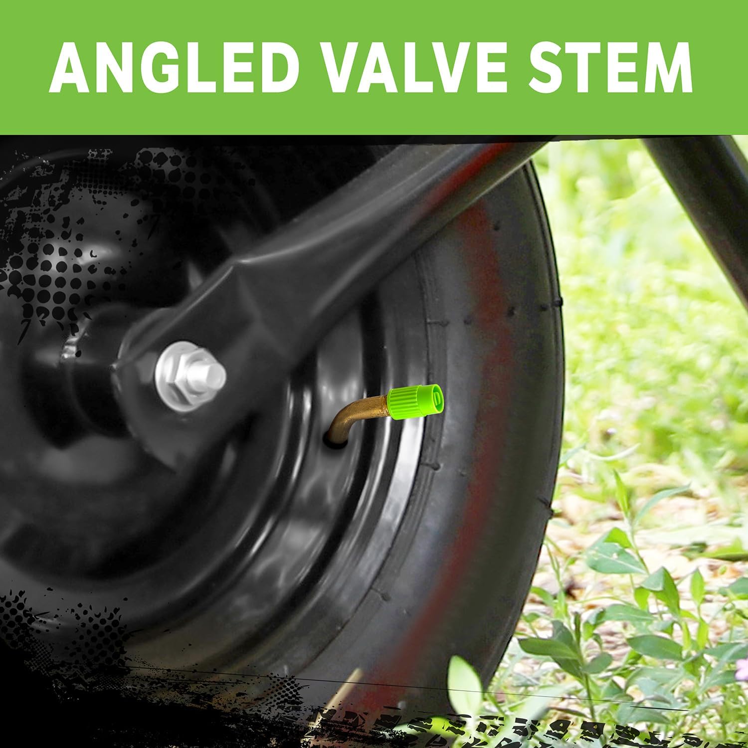 Slime 30014 Inner Tube for riding lawn mowers, ATVs, quads, tractors and other farm equipment, Extra Strong, Includes Self-Sealing Slime Sealant, Heavy Duty, 15x6.00-6" / 5.30/4.50-6" / 13x5.00-6"