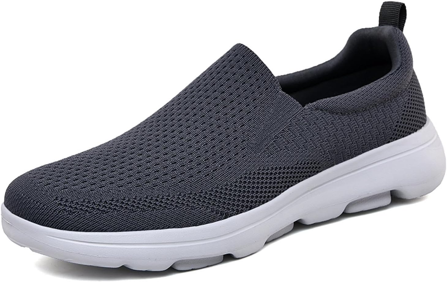 konhill Mens Slip On Shoes Lightweight Walking Shoes Anti Slip