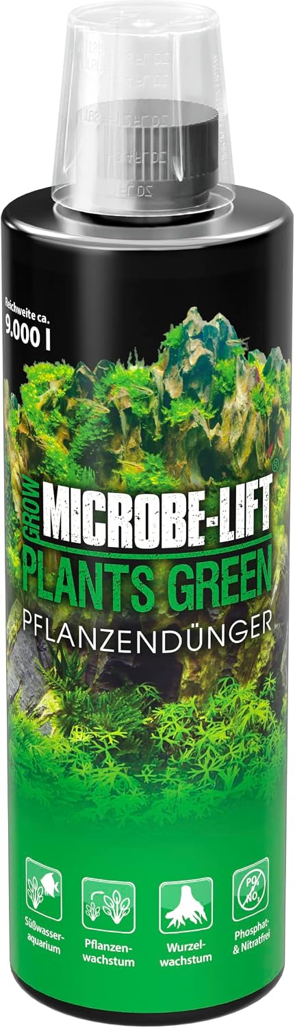 MICROBE-LIFT All in One Aquatic Plant Fertilizer, Increases Plant and Root Growth, Improves Coloring, 16 Fl Oz