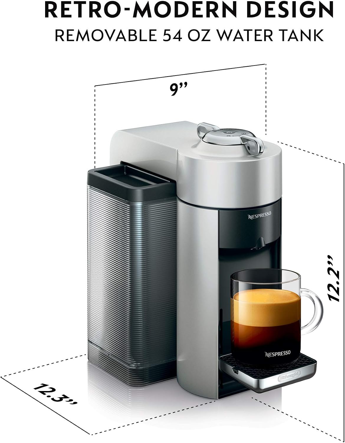 Nespresso Vertuo Coffee & Espresso Maker by De'Longhi