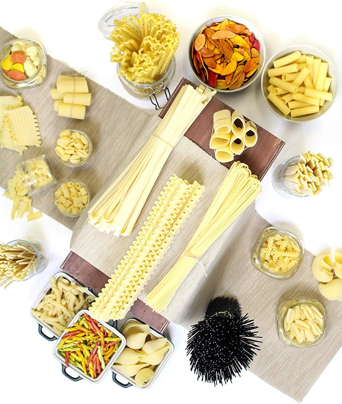 Giusto Sapore Italian Pasta - Caserecce 454g - Premium Organic Bronze Drawn Durum Wheat Semolina Gourmet Pasta Brand - Imported from Italy and Family Owned