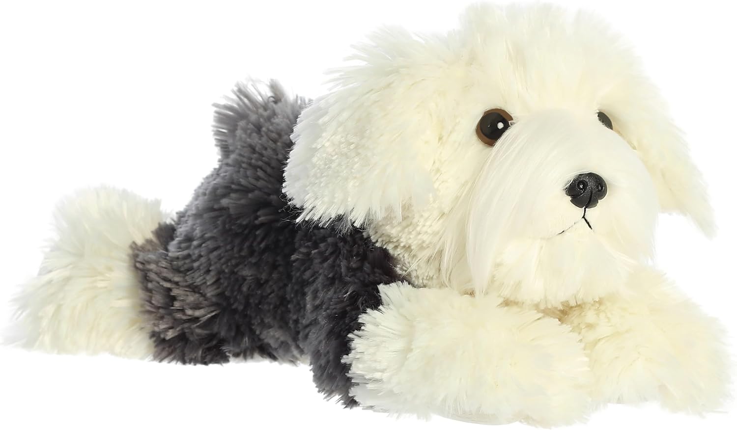 Aurora Flopsie 12" Dolly Adorable Stuffed Animal | Lifelike animal details in a relaxed resting pose