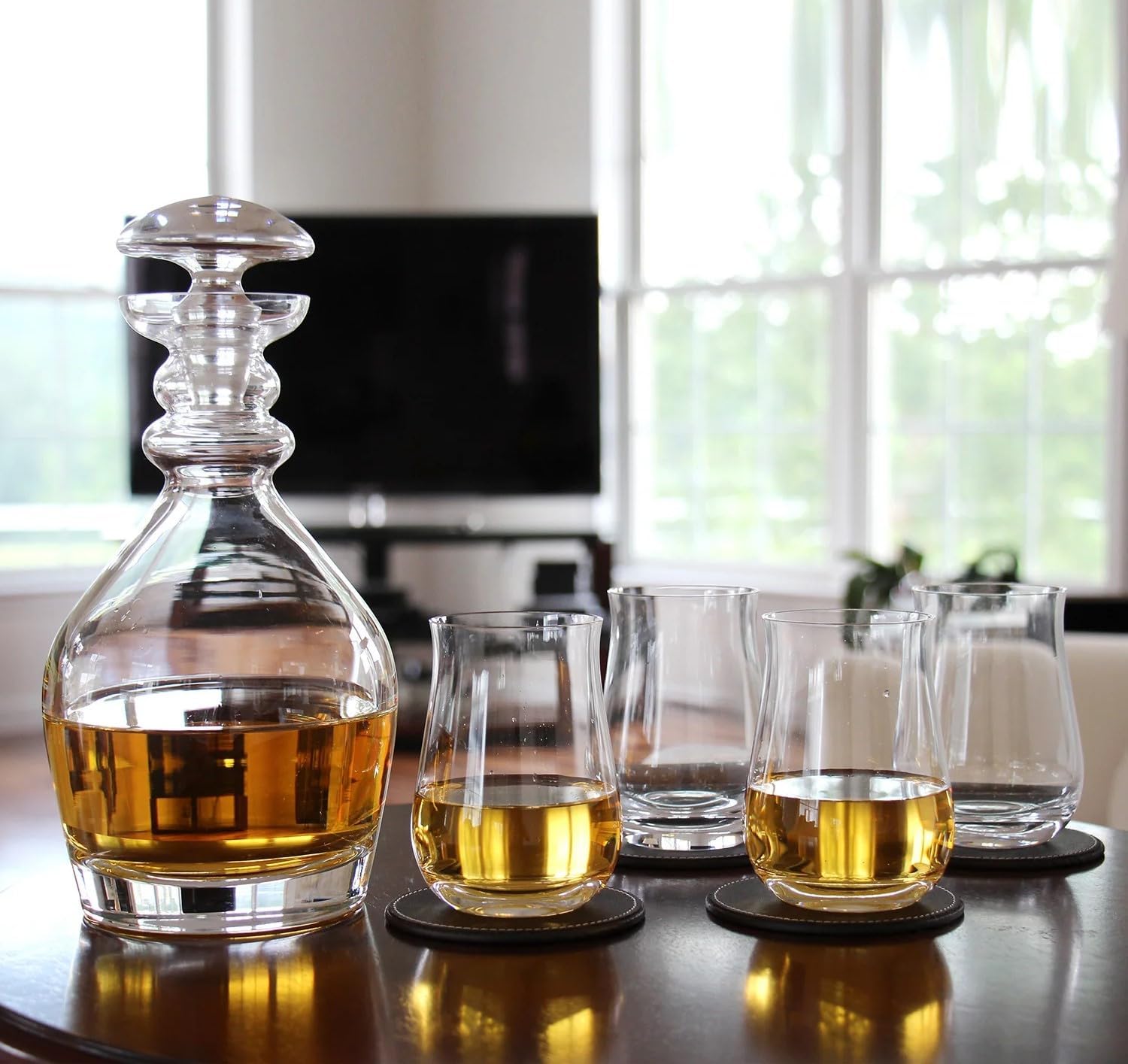 Crystal Thomas Jefferson Decanter