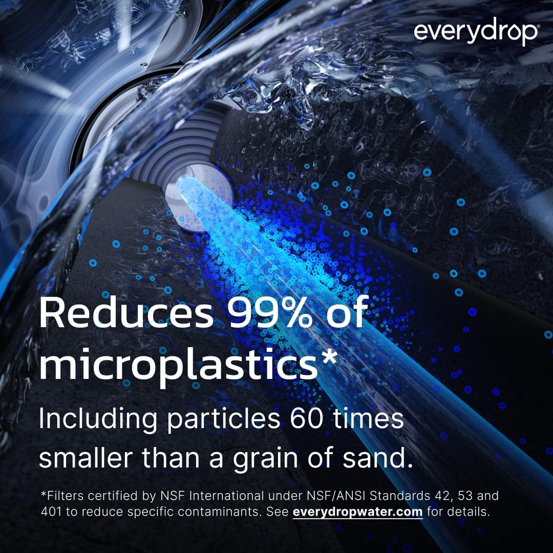 everydrop by Whirlpool Ice and Water Refrigerator Filter 2, EDR2RXD1, Single-Pack