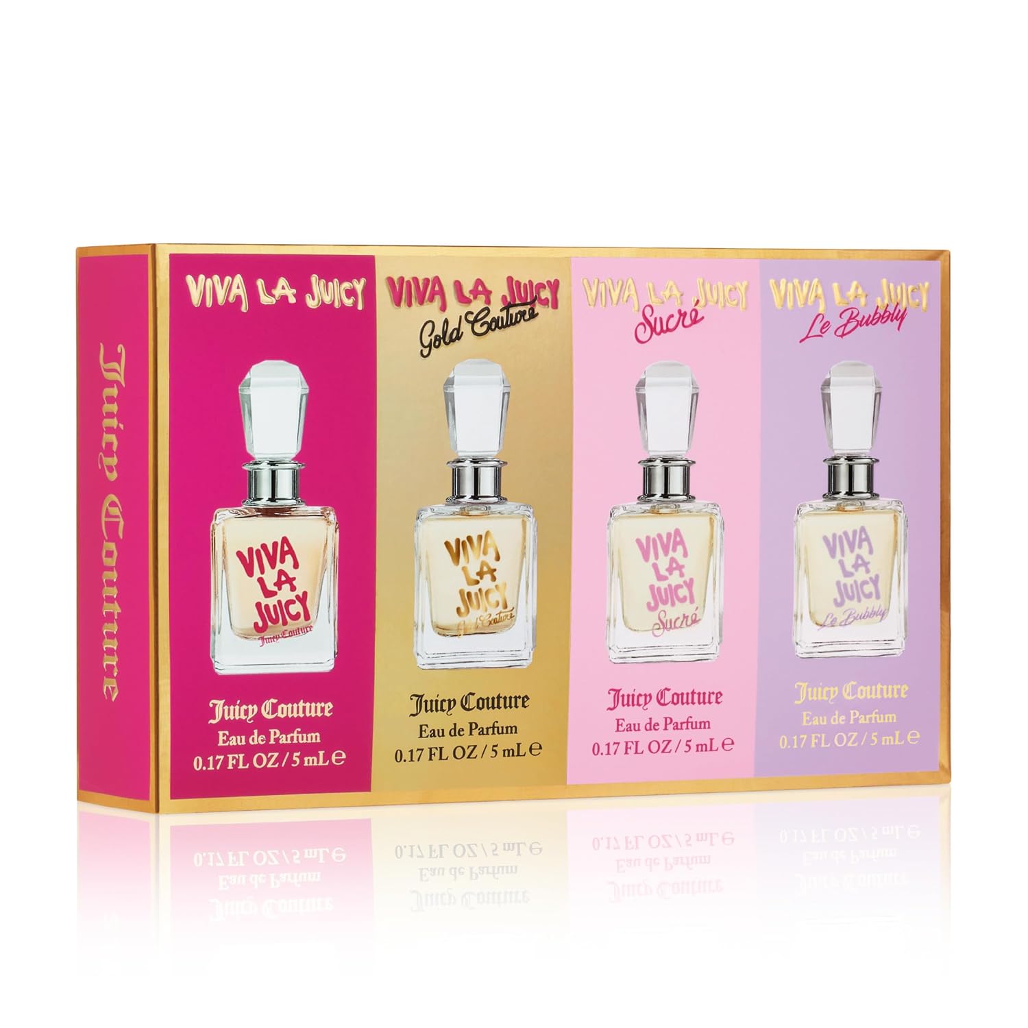 Juicy Couture Viva La Juicy Eau De Parfum, Women's Perfume with Notes of Mandarin, Gardenia & Caramel, Floral & Sweet Perfume for Women, EDP Spray