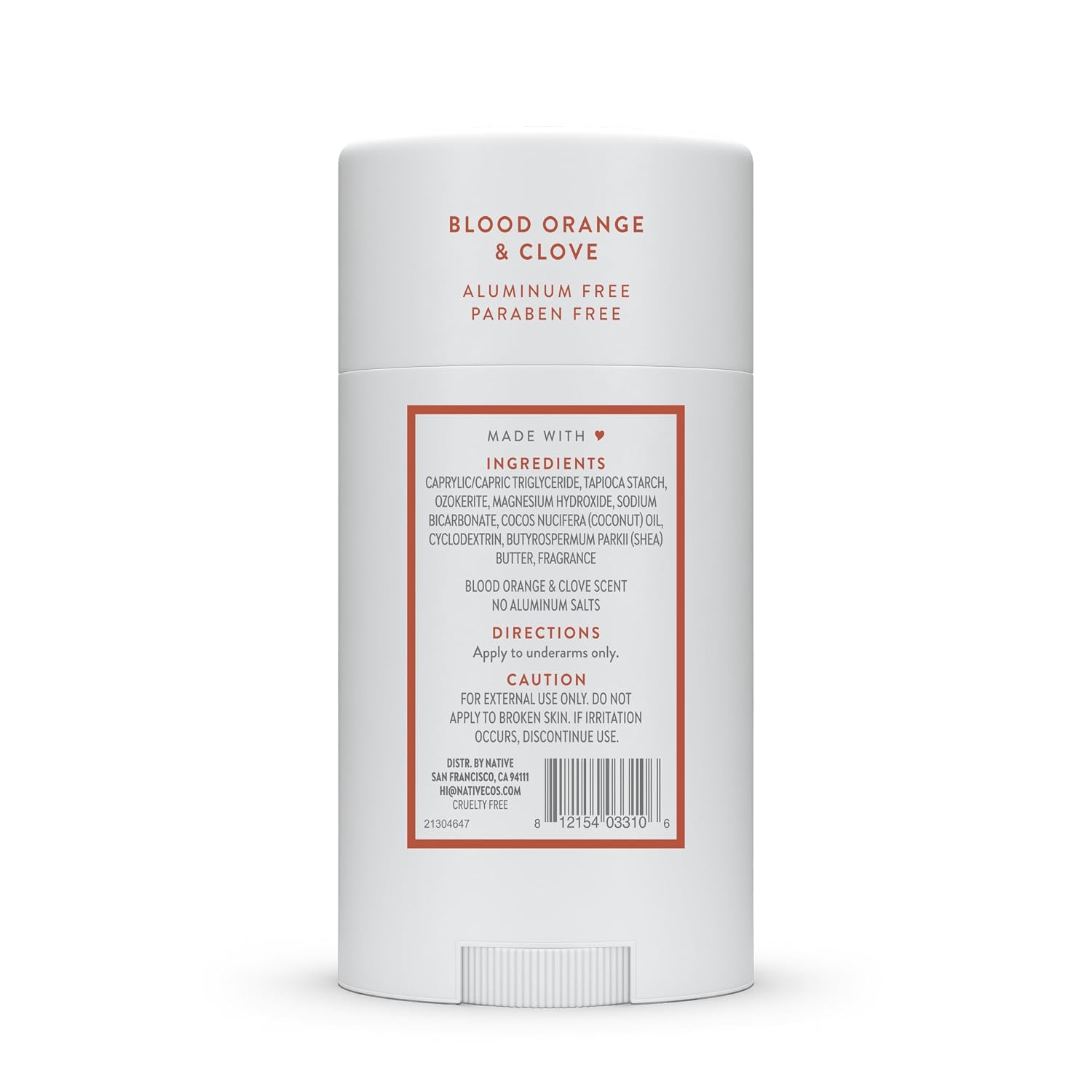 Native Deodorant Contains Naturally Derived Ingredients, 72 Hour Odor Control, Deodorant for Women and Men, Aluminum Free, Eucalyptus & Mint 2.65oz
