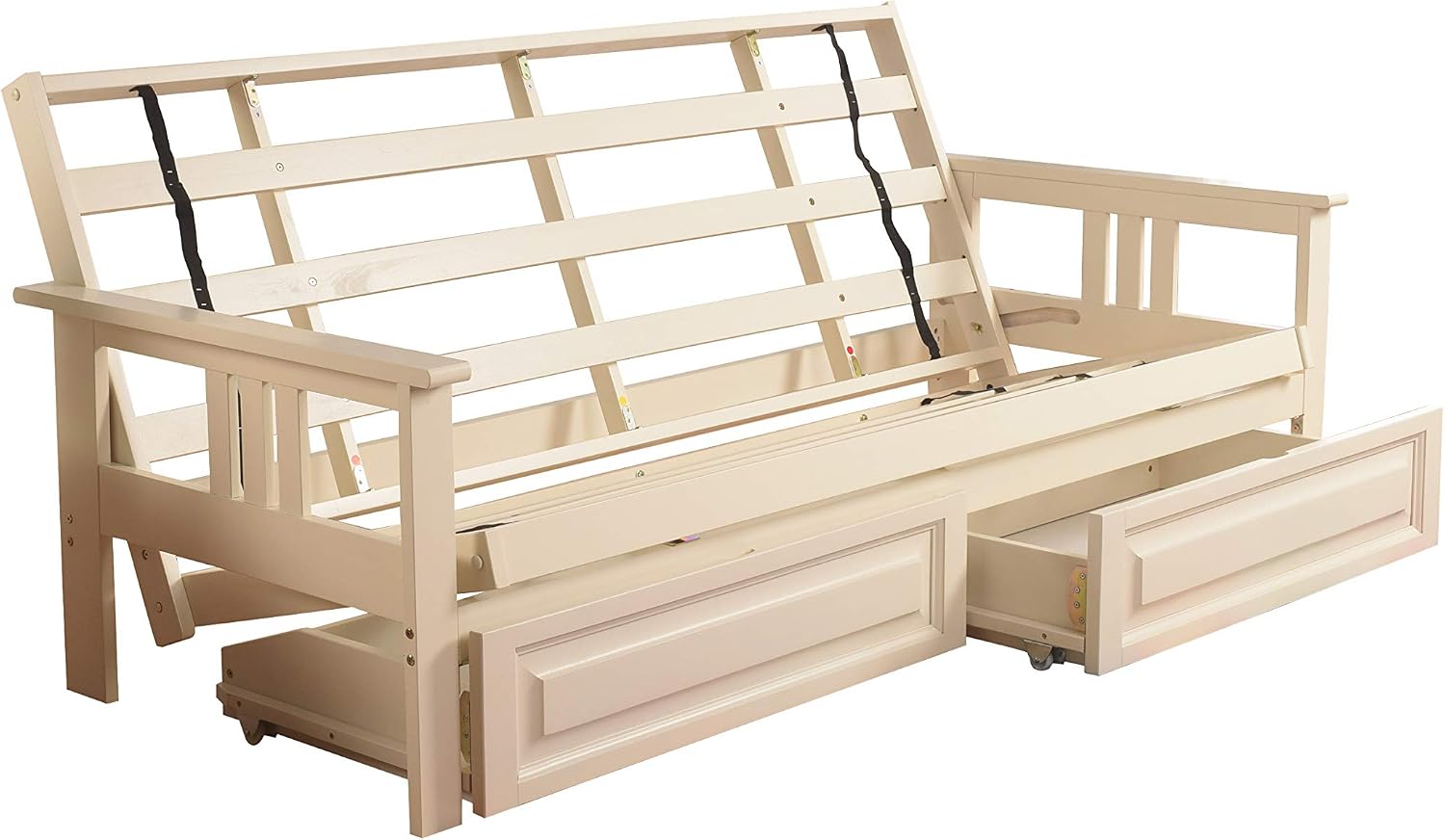 Kodiak Futons Monterey Futon Frame, No Drawers, Barbados
