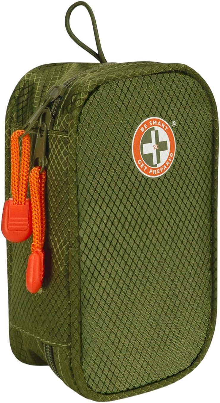 Be Smart Get Prepared 110 pc First Aid Kit: Clean, Treat, Protect Minor Cuts, Home, Office, Car, School, Business, Travel, Emergency, Outdoor, Camping & Sports, FSA/HSA (Packaging may vary)