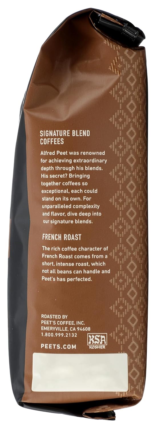 Peet's Coffee Whole Bean Coffee, Dark Roast, Major Dickason's, 18 Ounces