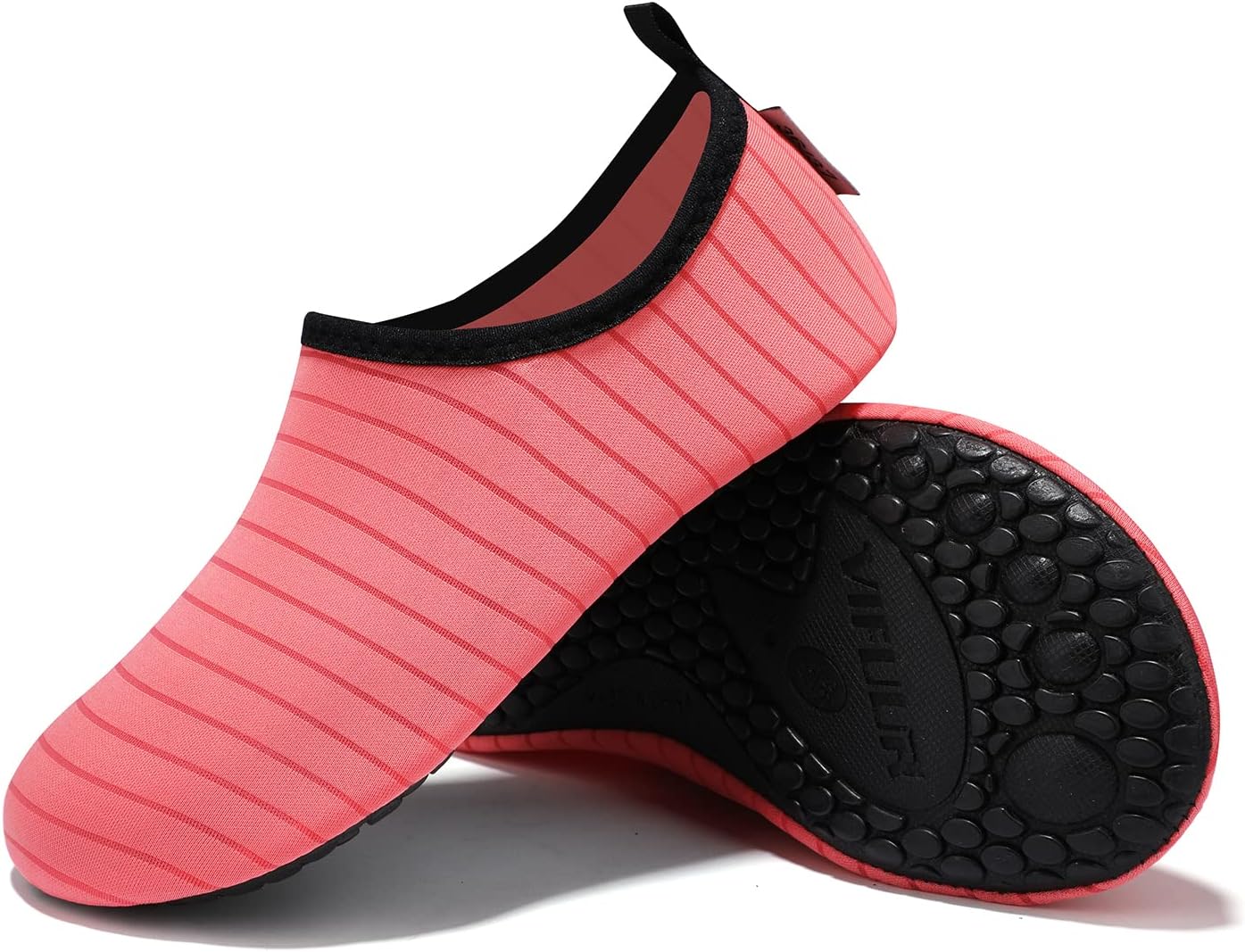VIFUUR Water Shoes for Men Women Barefoot Quick Dry Aqua Socks Slip On | Lightweight, Breathable Upper, Flexible Sole, Drainage Design, Easy Slip-On Fit for Water Activities