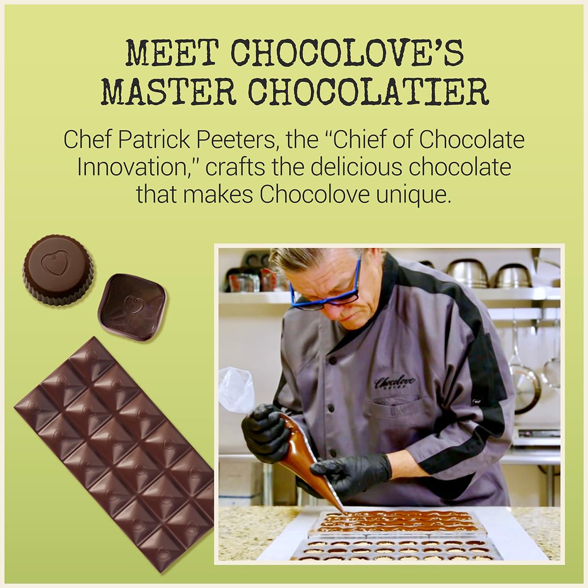 Chocolove Creamy Milk Chocolate Bars | 33% Cocoa | Crafted with Silky Premium Chocolate | Non-GMO, & Gluten-Free, 3.2 oz Bar (12 Pack)