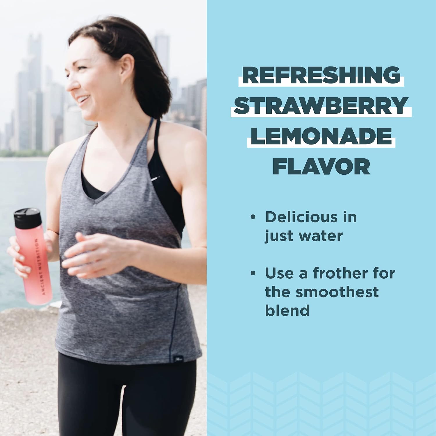 Ancient Nutrition Multi Collagen Protein Powder, 5 Types of Food Sourced Collagen, Providing Types I, II, III, V, and X, 16.2 Ounce