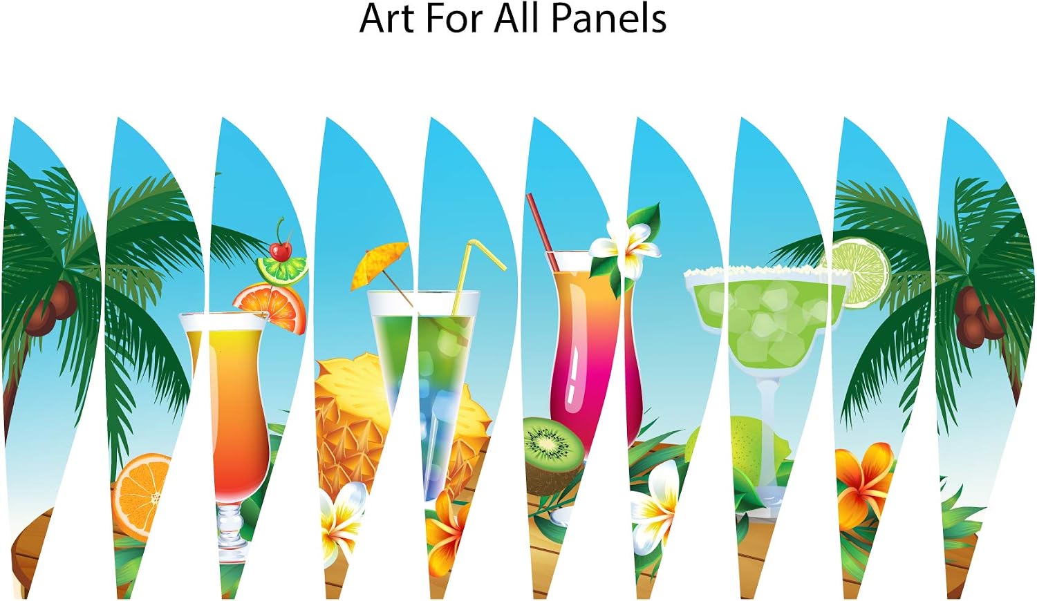 In the Breeze 0990 USA Flag 10-Panel Hot Air Balloon Wind Spinner