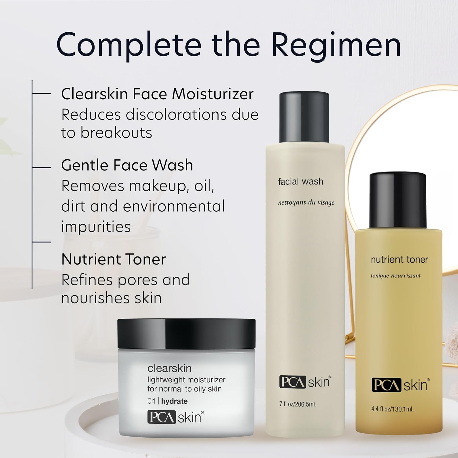 PCA SKIN Clearskin Lightweight Face Moisturizer, 1.7 oz | Reduces Discoloration from Breakouts, Quick Absorbing, For Normal, Oily, Breakout-Prone