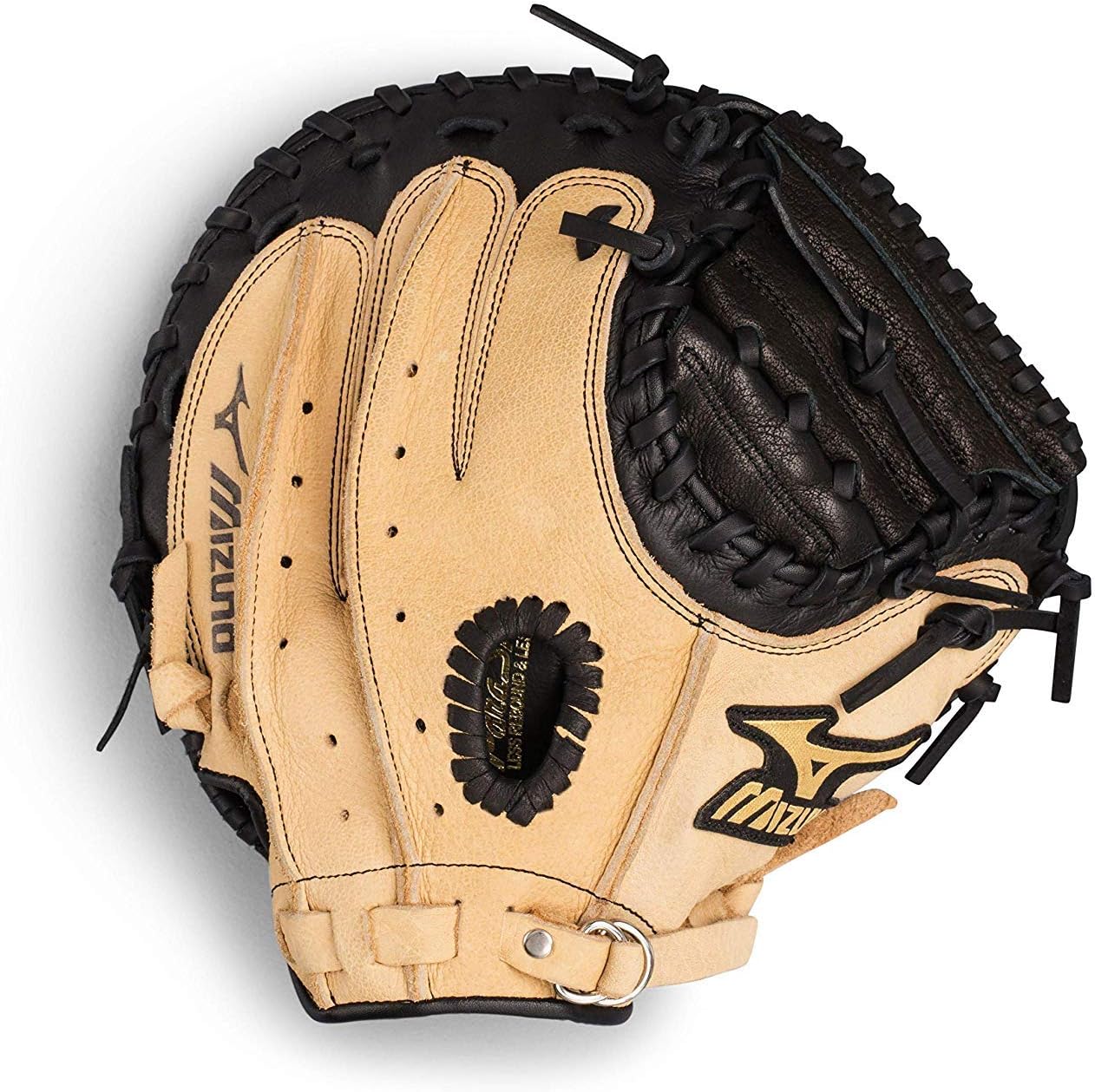 Mizuno Prospect PowerClose Youth Baseball Glove Series I V-Flex Notch I Parashock Palm Pad I Buttersoft Palm Liner